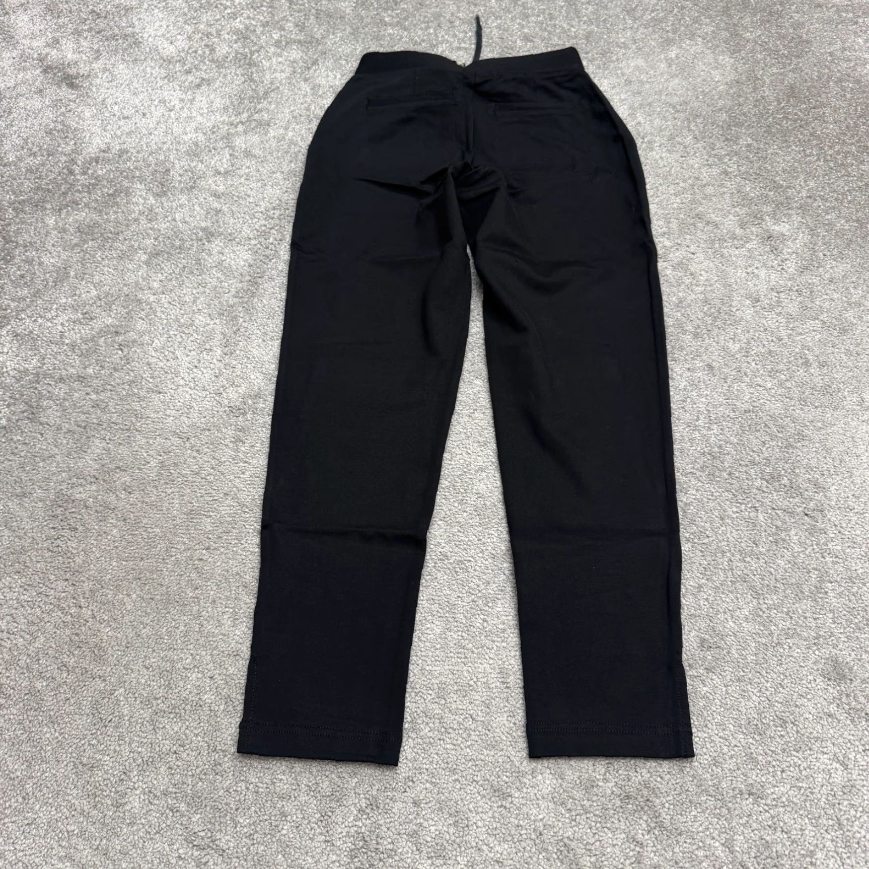 Vintage VINTAGE Betabrand Women's Jogger Pants XS Black Stretch Casual Tapered Pockets 27in Inseam Size 26" / US 2 / IT 38 - 2 Thumbnail