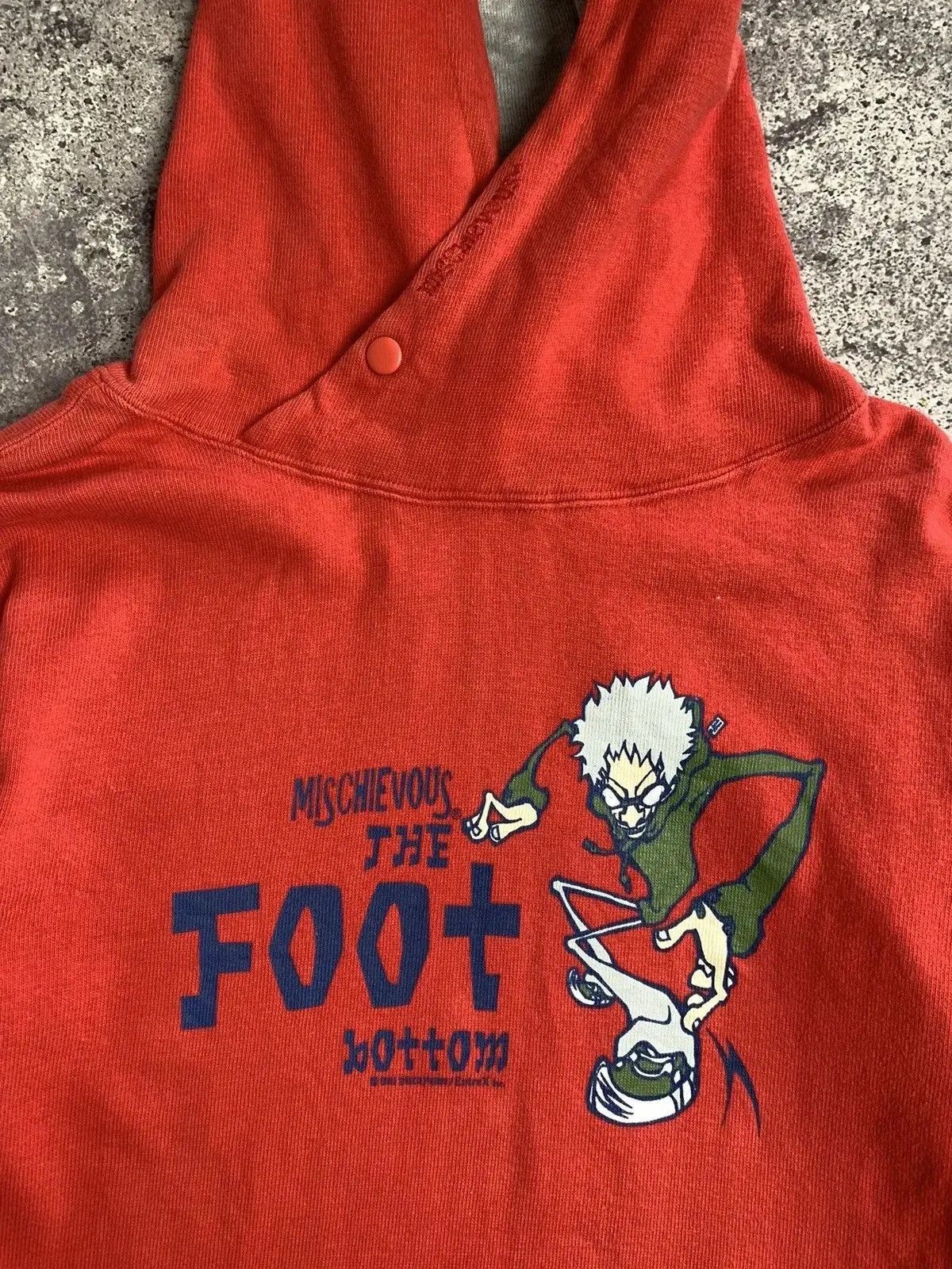 Designer × Japanese Brand × Vintage Vintage Mischievous The Foot Bottom Hoodie Japan Designer Size US M / EU 48-50 / 2 - 3 Thumbnail