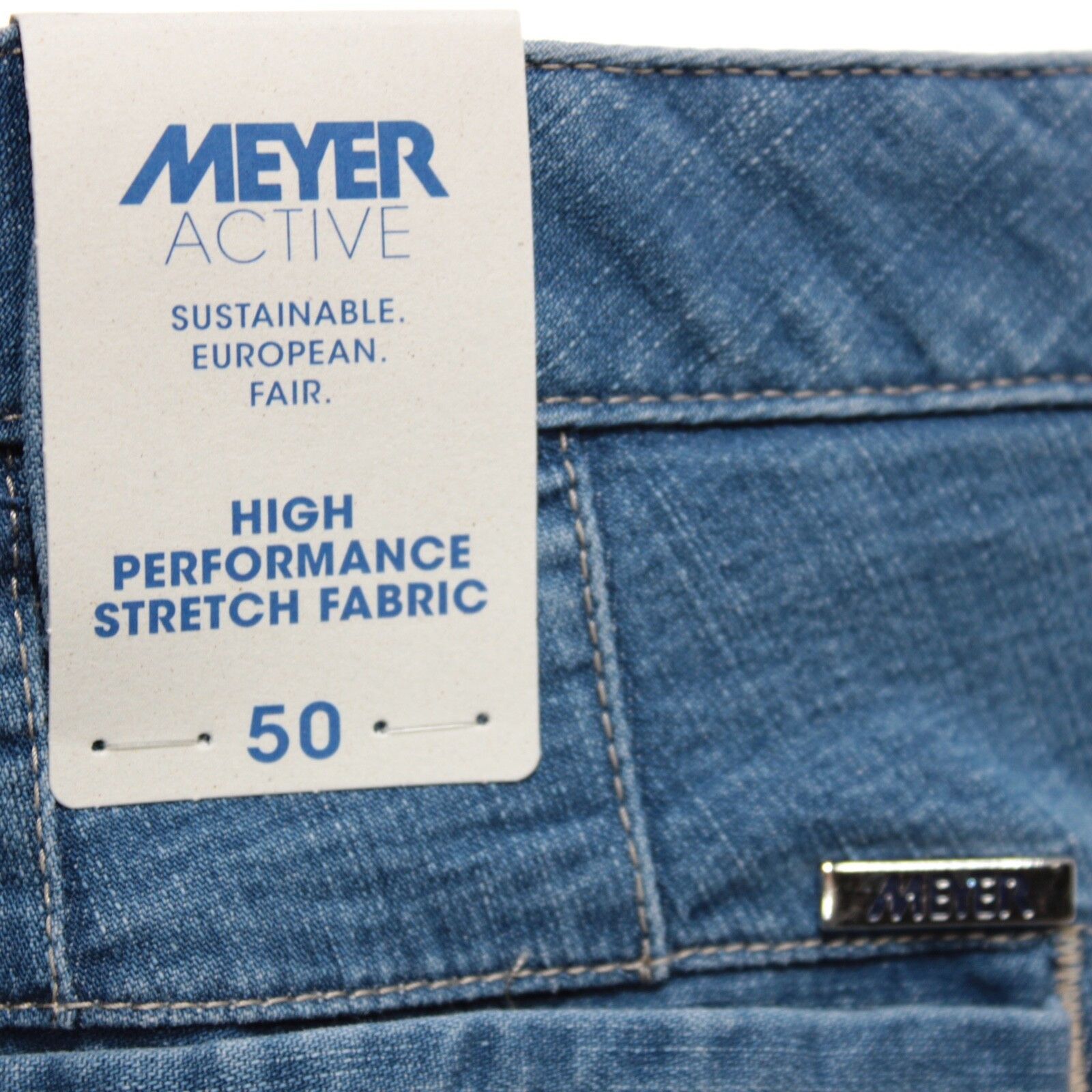 Other Meyer New with tags Chino Size 34 US In Blue Size US 34 / EU 50 - 9 Thumbnail