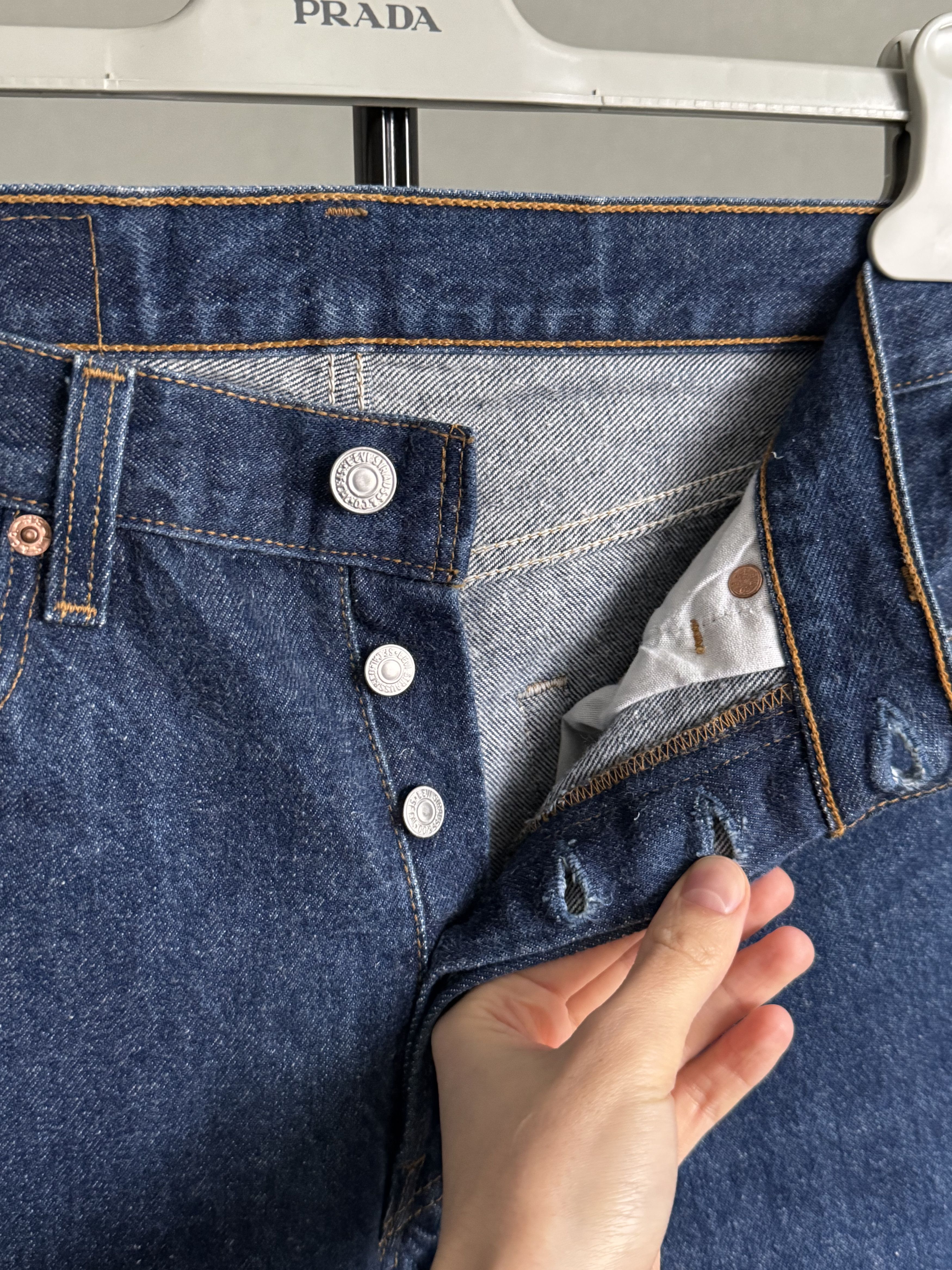 Levi's Vintage Clothing Levis 501 Double XX USA made Jeans Size US 30 / EU 46 - 9 Thumbnail