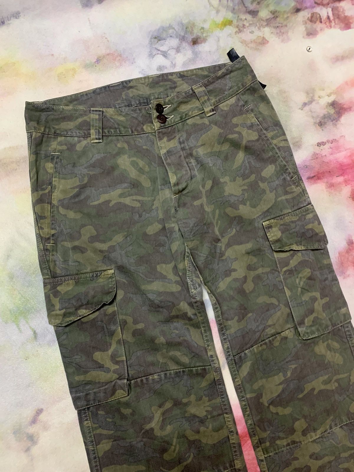 wjk WJK Jun Hashimoto Cargo Woodland Camo Size US 32 / EU 48 - 2 Thumbnail
