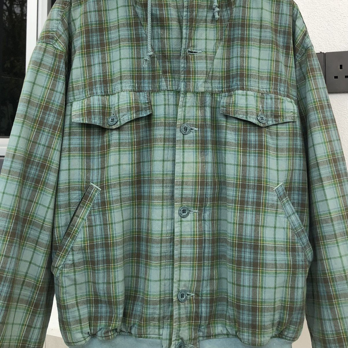 Benetton Vintage Blue Family BENETTON Hoodie Bomber Jacket Size US M / EU 48-50 / 2 - 2 Thumbnail