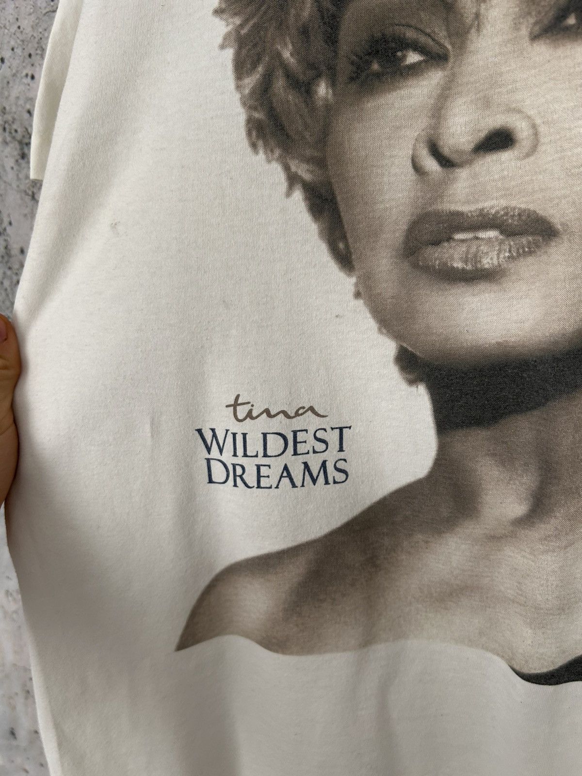 Vintage Vintage Tina Turner Wildest Dreams 1996 Tour Graphic Tee Size US XL / EU 56 / 4 - 4 Thumbnail
