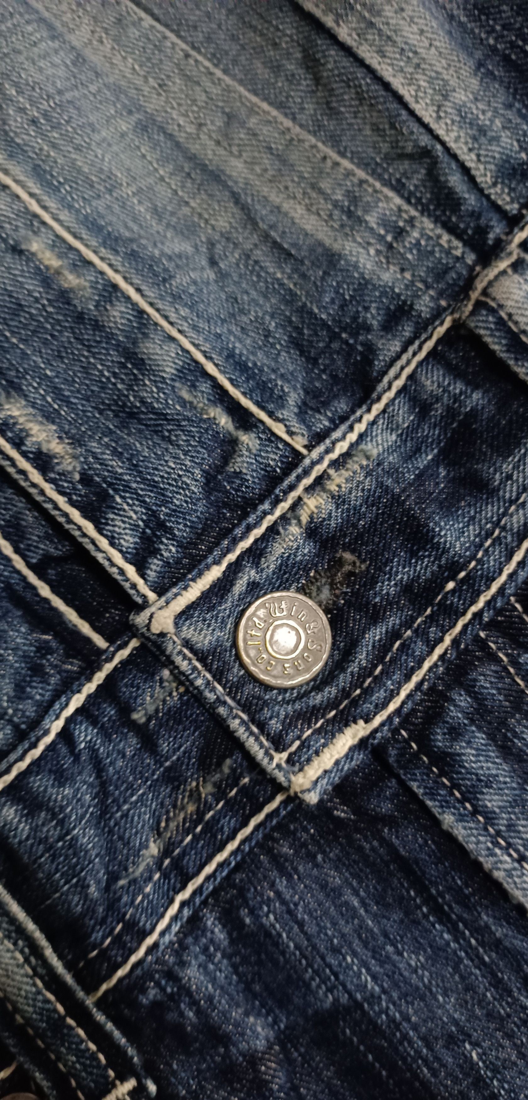 Japanese Brand Delay by Ufin & Sons Denim Jumpsuit Size 31" - 10 Thumbnail