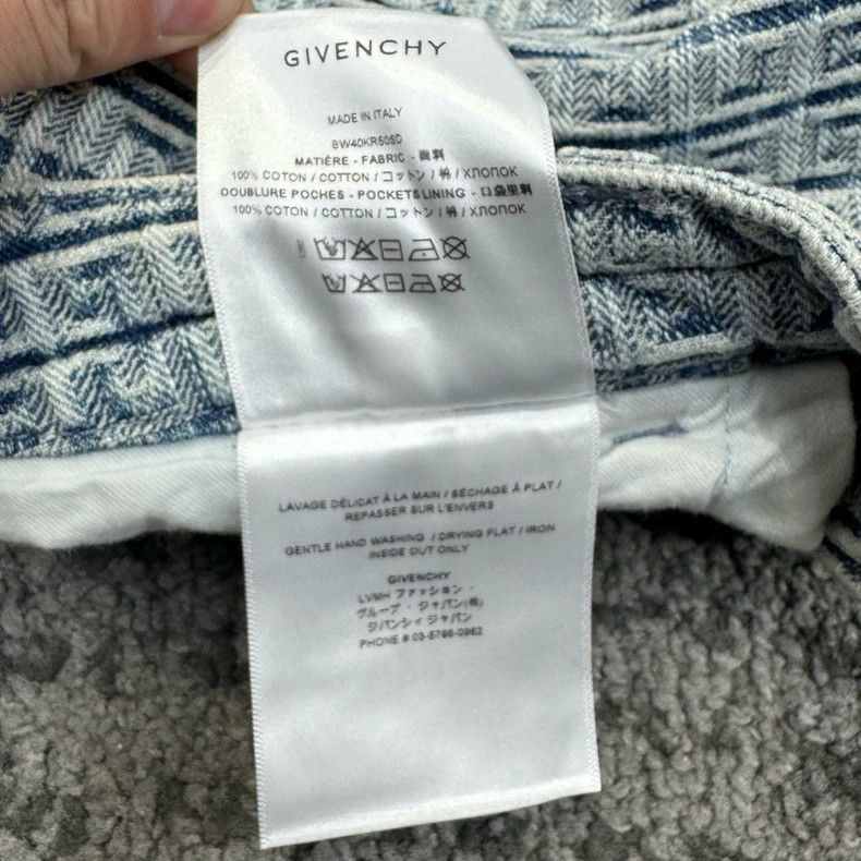 Givenchy Givenchy 4G Monogram Denim Short Skirt Size M / US 6-8 / IT 42-44 - 5 Thumbnail