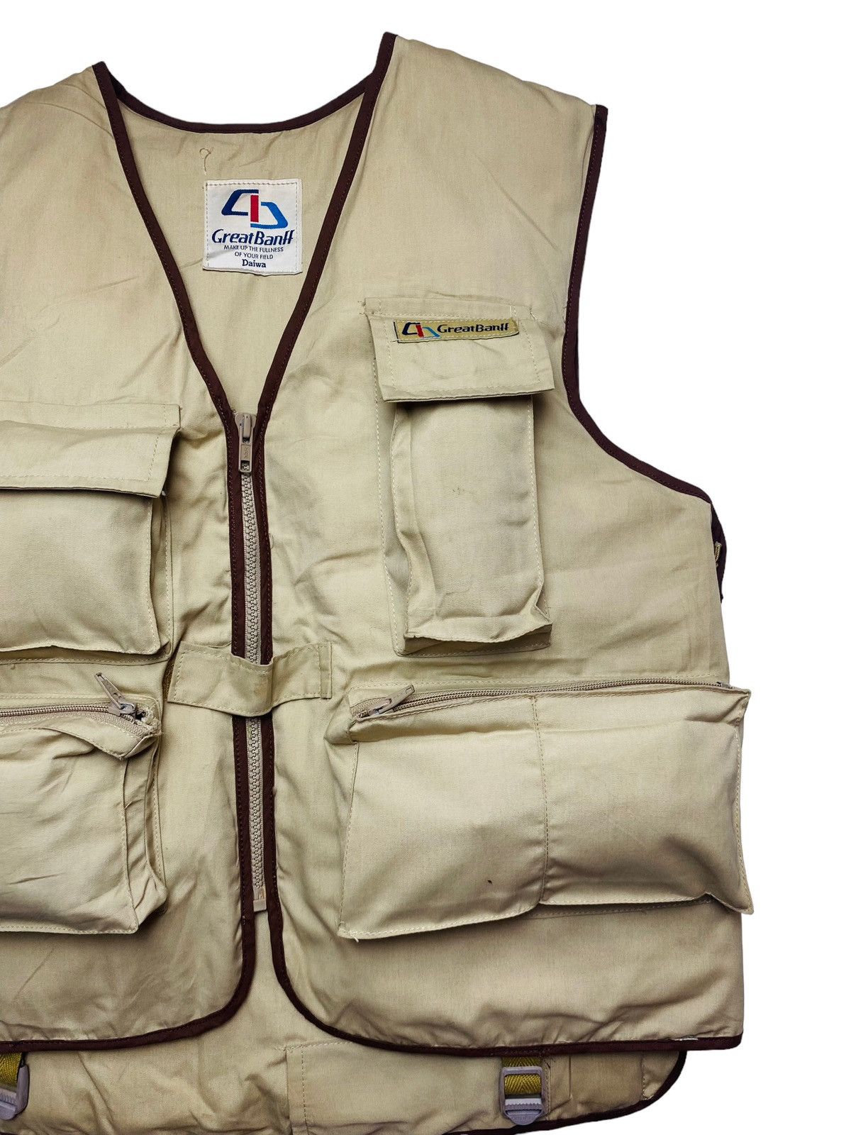DAIWA 2000s Daiwa - Cargo Life Vest Size US L / EU 52-54 / 3 - 6 Thumbnail