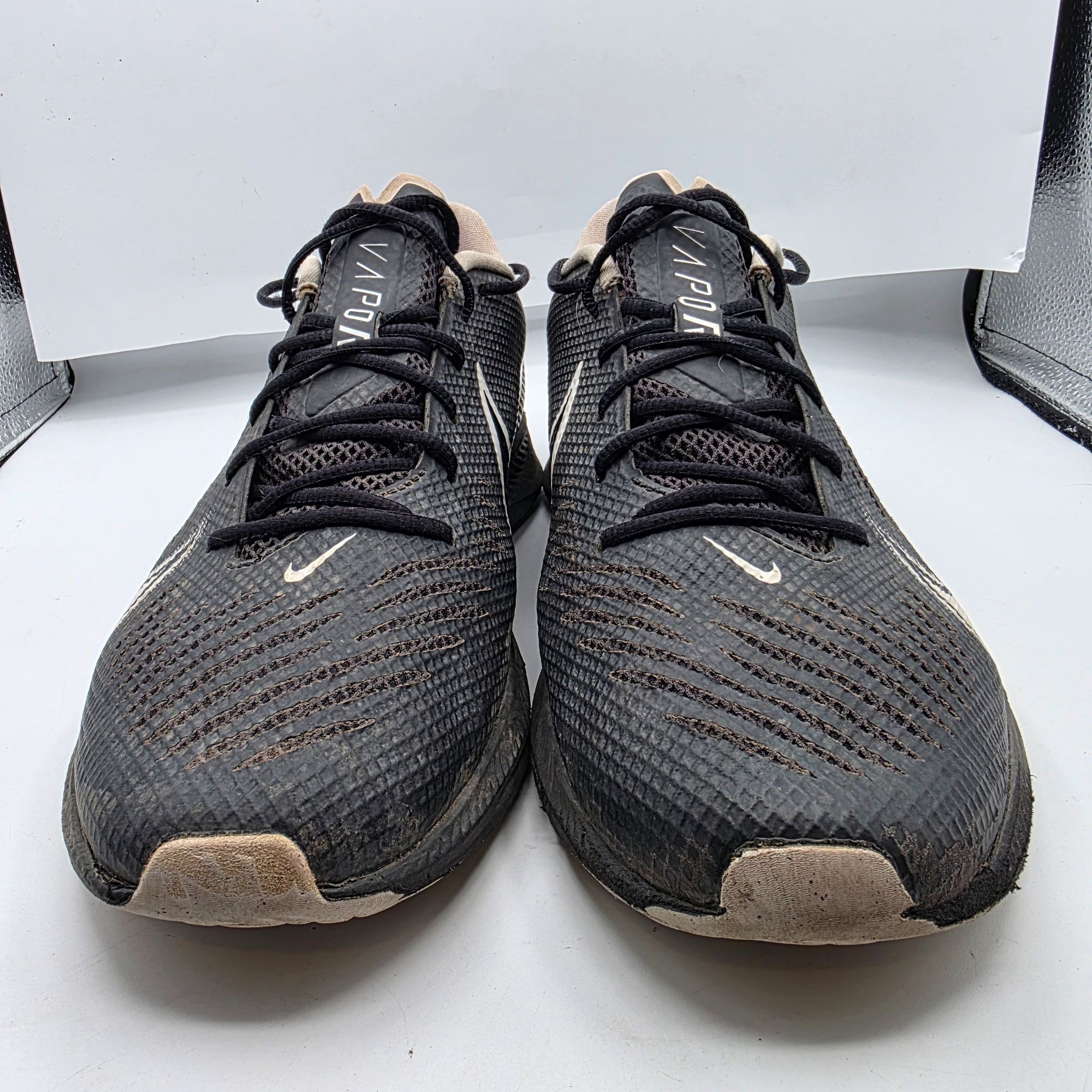 Nike Nike Vapor Edge Turf Mens Size 12 Black White Football Train Size US 12 / EU 45 - 13 Thumbnail