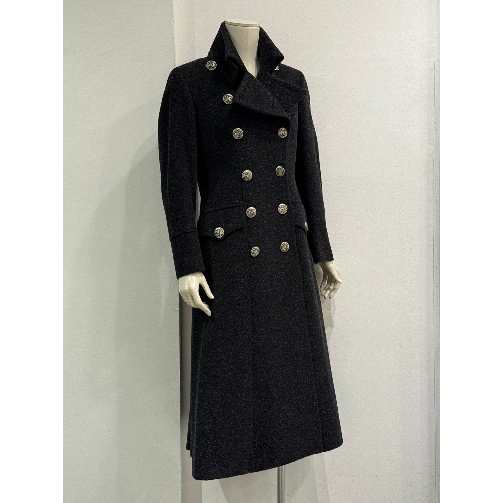 Dolce & Gabbana 1990s Dolce & Gabbana double breasted military wool coat Size M / US 6-8 / IT 42-44 - 3 Thumbnail