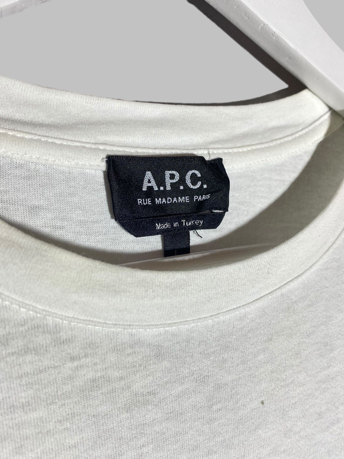 A.P.C. A.P.C “Press Start” Pixel Font Gaming Y2k Graphic T-shirt Size US L / EU 52-54 / 3 - 6 Thumbnail