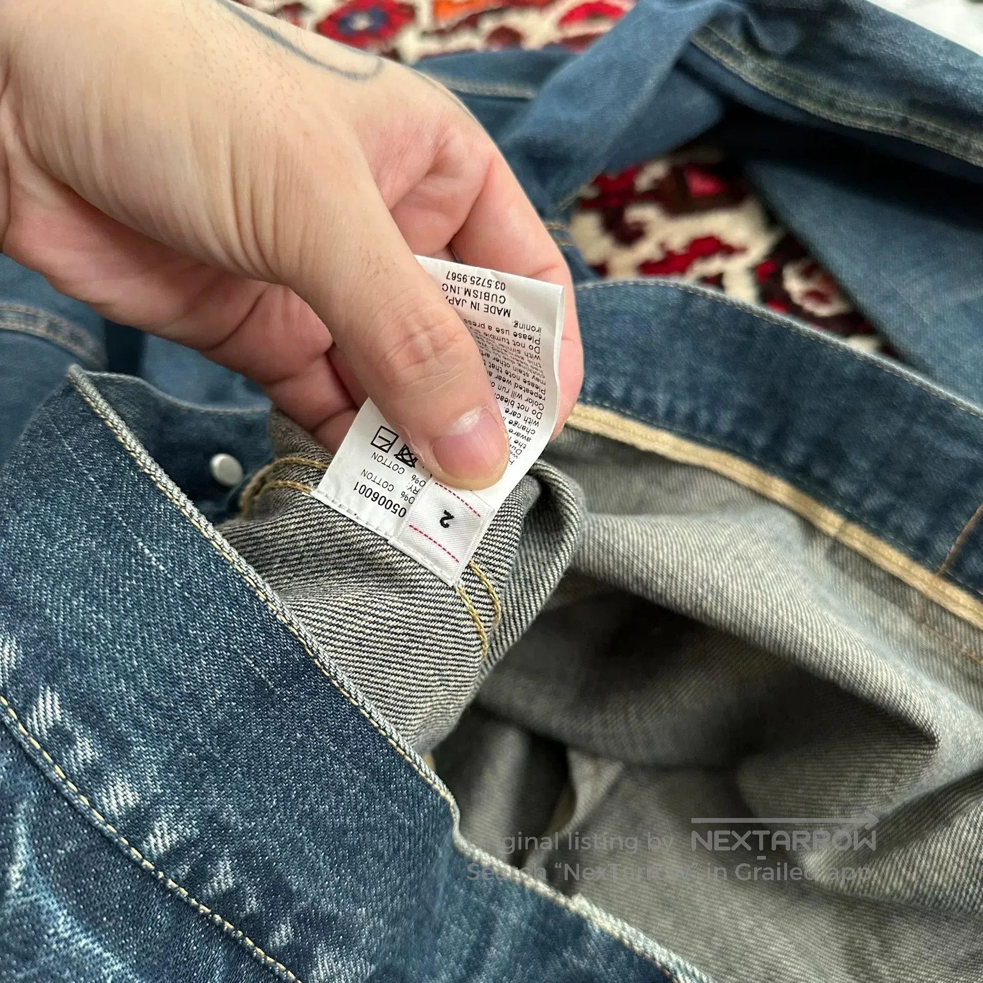 visvim limited edition denim jacket.