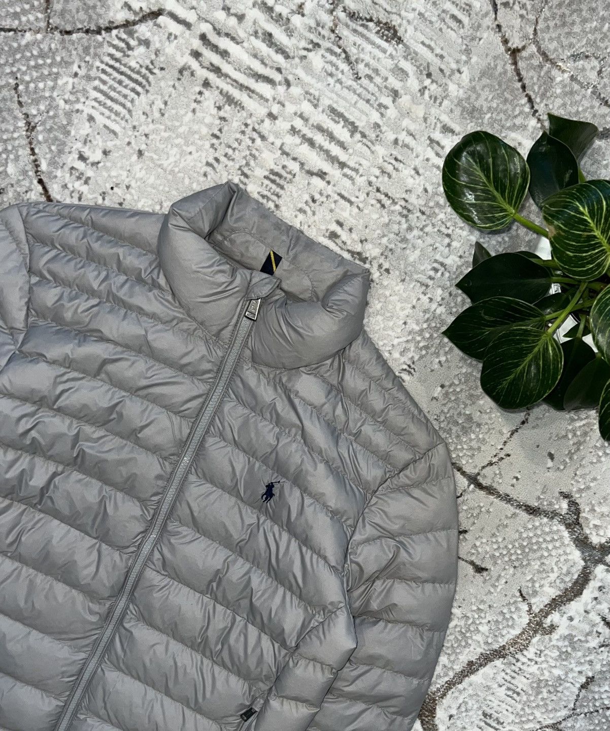 Polo Ralph Lauren × Vintage POLO RALPH LAUREN BOMBER JACKET 🦍 SMALL LOGO DOWN PUFFER Y2K Size US S / EU 44-46 / 1 - 2 Thumbnail