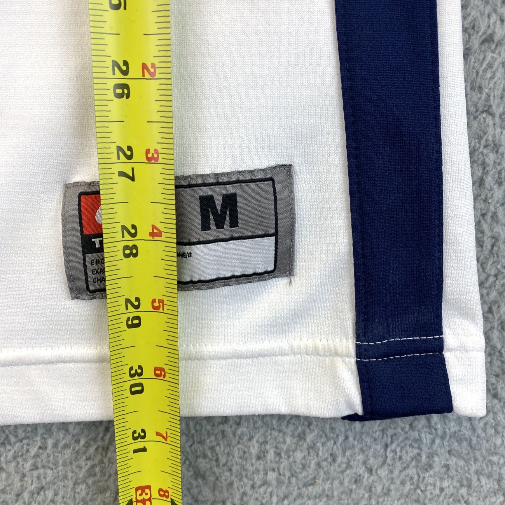 Nike Nike Dri-Fit White & Black Sleeveless Jersey Adult M Medium Tank /64-9 Size US M / EU 48-50 / 2 - 6 Thumbnail