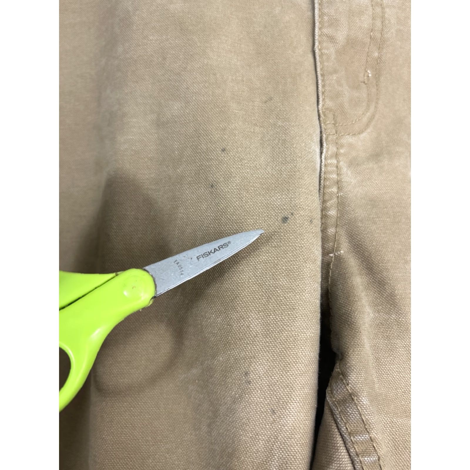 Vintage VINTAGE C.E. Schmidt Workwear Mens Pants Carpenter Beige 46x30 Inseam 30 Utility Stains Mens Regular Size US 30 / EU 46 - 7 Thumbnail