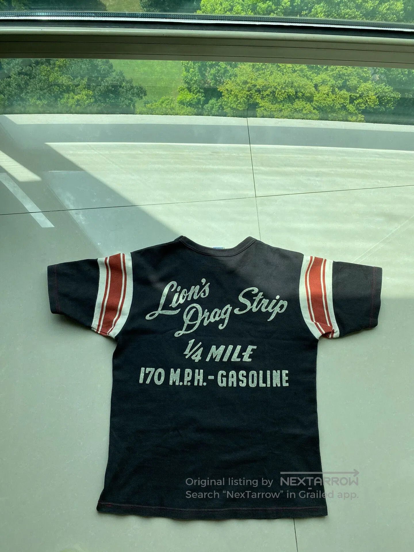 Freewheelers Youth Graphic Tee with Drag Strip Print. Size US S / EU 44-46 / 1 - 2 Thumbnail
