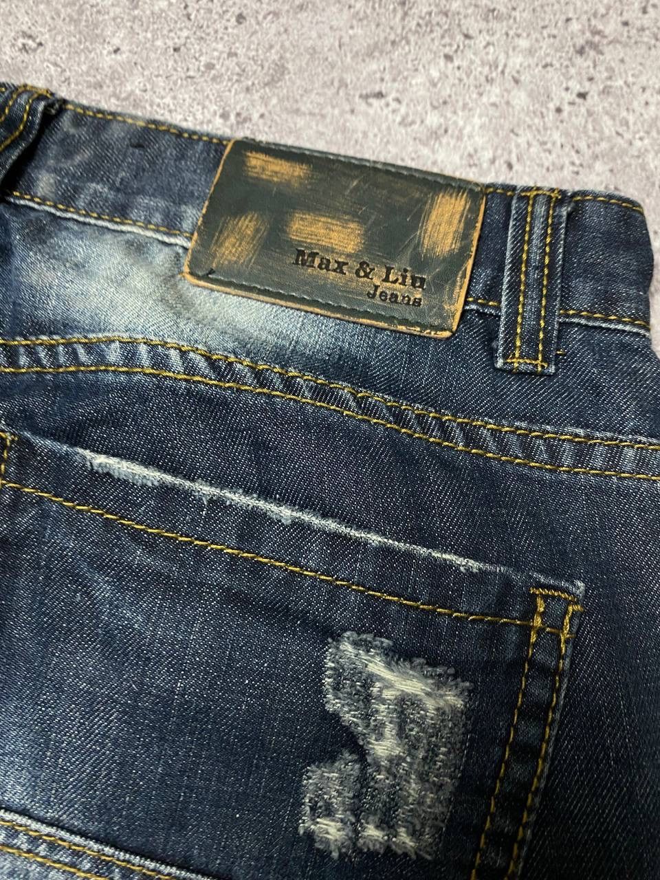 Japanese Brand × Vintage Vintage Max&Liu Pants Denim Junya Watanabe Vibe Y2k Size US 30 / EU 46 - 15 Thumbnail