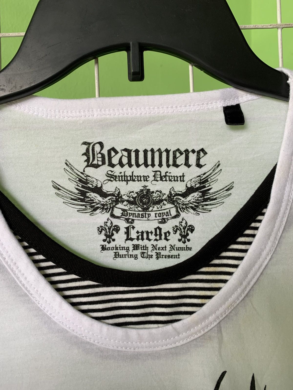 If Six Was Nine × Japanese Brand × Le Grande Bleu (L.G.B.) 2000s Beaumere Longsleeve Size US L / EU 52-54 / 3 - 3 Thumbnail