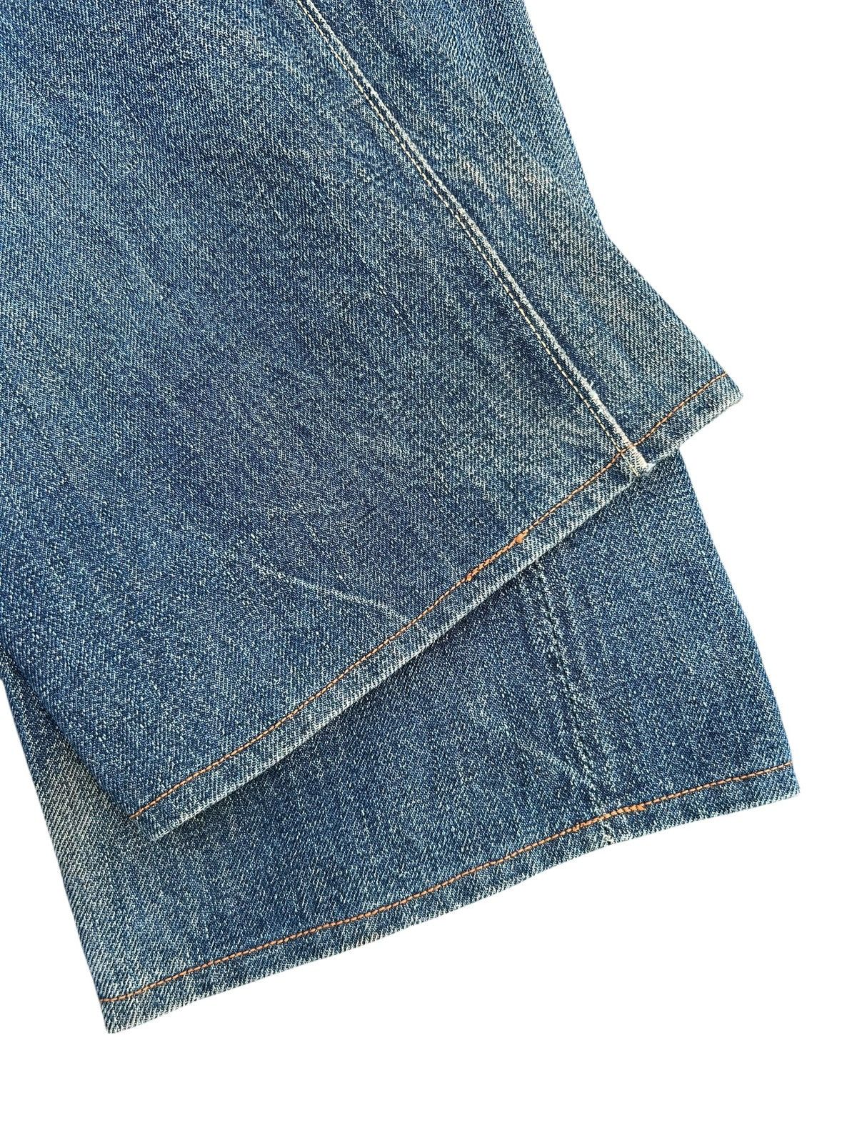 Kapital Vintage Skull Fab Four Selvedge Distressed Denim Jeans Size US 28 / EU 44 - 8 Thumbnail
