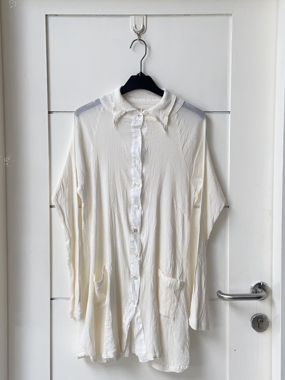 Designer × Japanese Brand UNDICI.NOVE 99.9999 White Shirt Size US XS / EU 42 / 0 - 1 Thumbnail