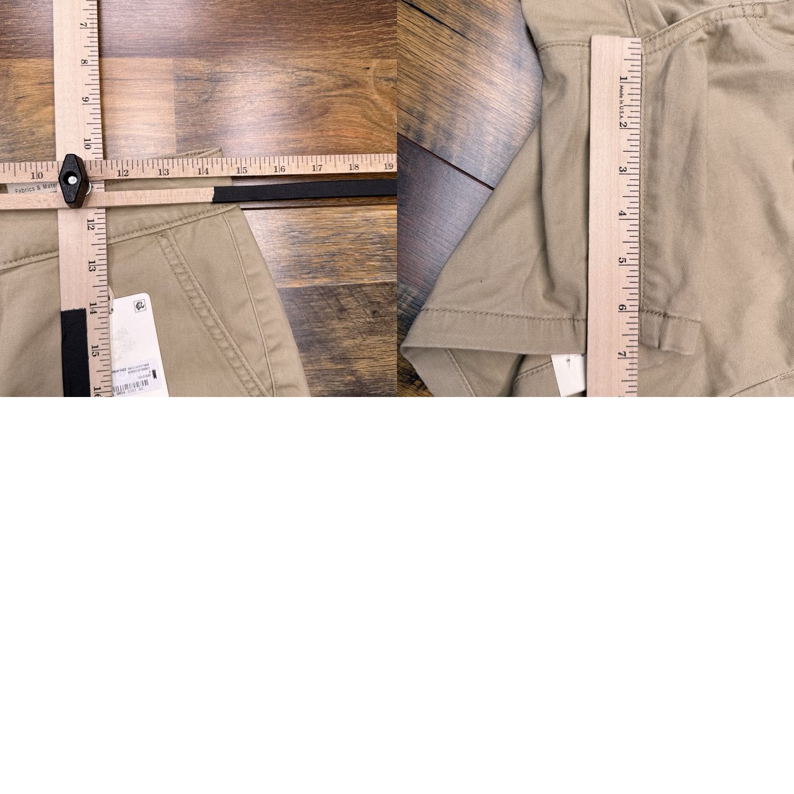 Vintage Ana a.n.a Mid Rise Midi Short Womens 2 Brown Cotton Spandex Twill Stretch Chino Zip Casual 6.5 In Inseam Womens Size 26" / US 2 / IT 38 - 9 Thumbnail
