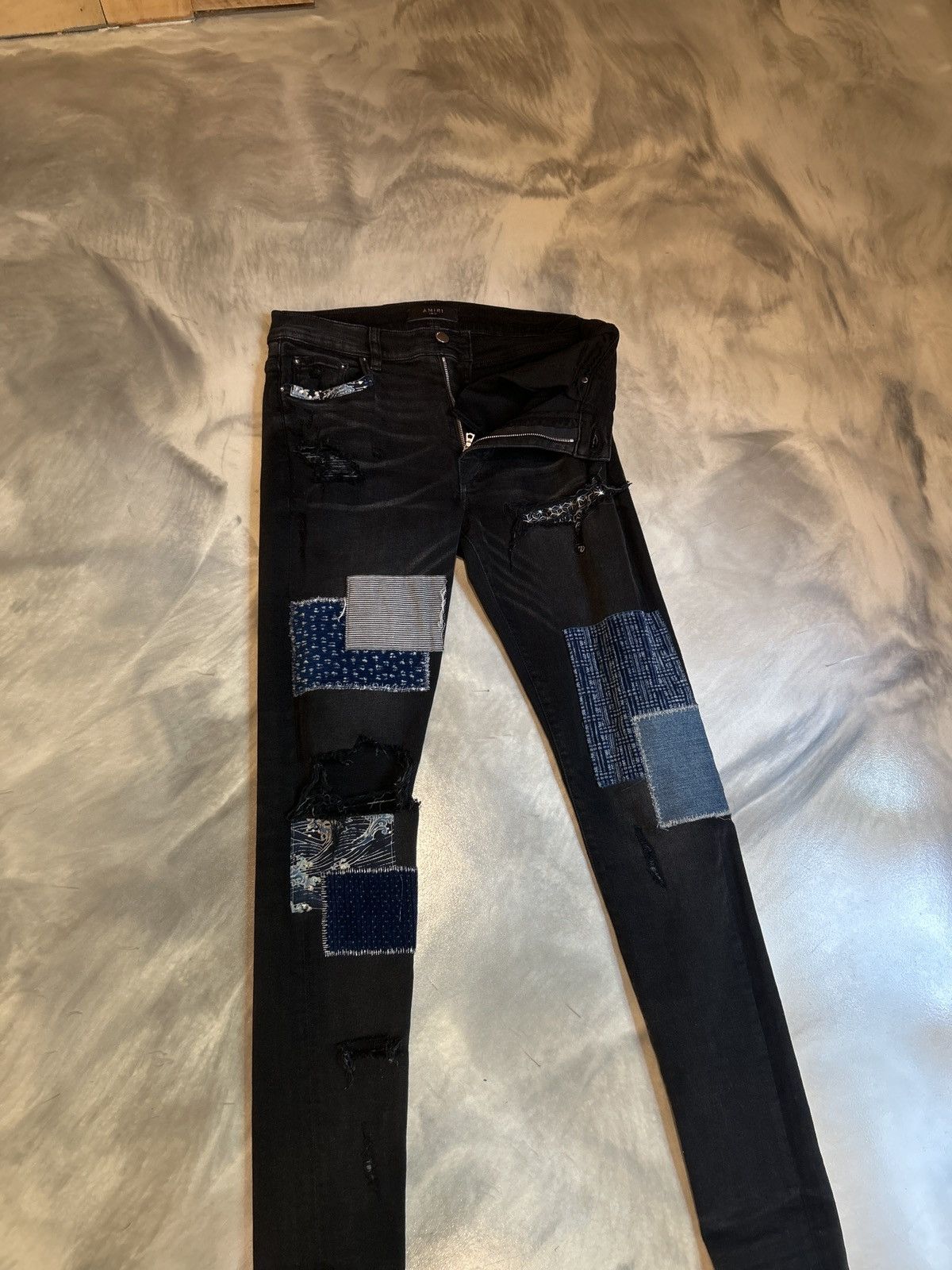 Amiri Amiri Mx1 Bandana patch Black jeans Size US 32 / EU 48 - 10 Thumbnail