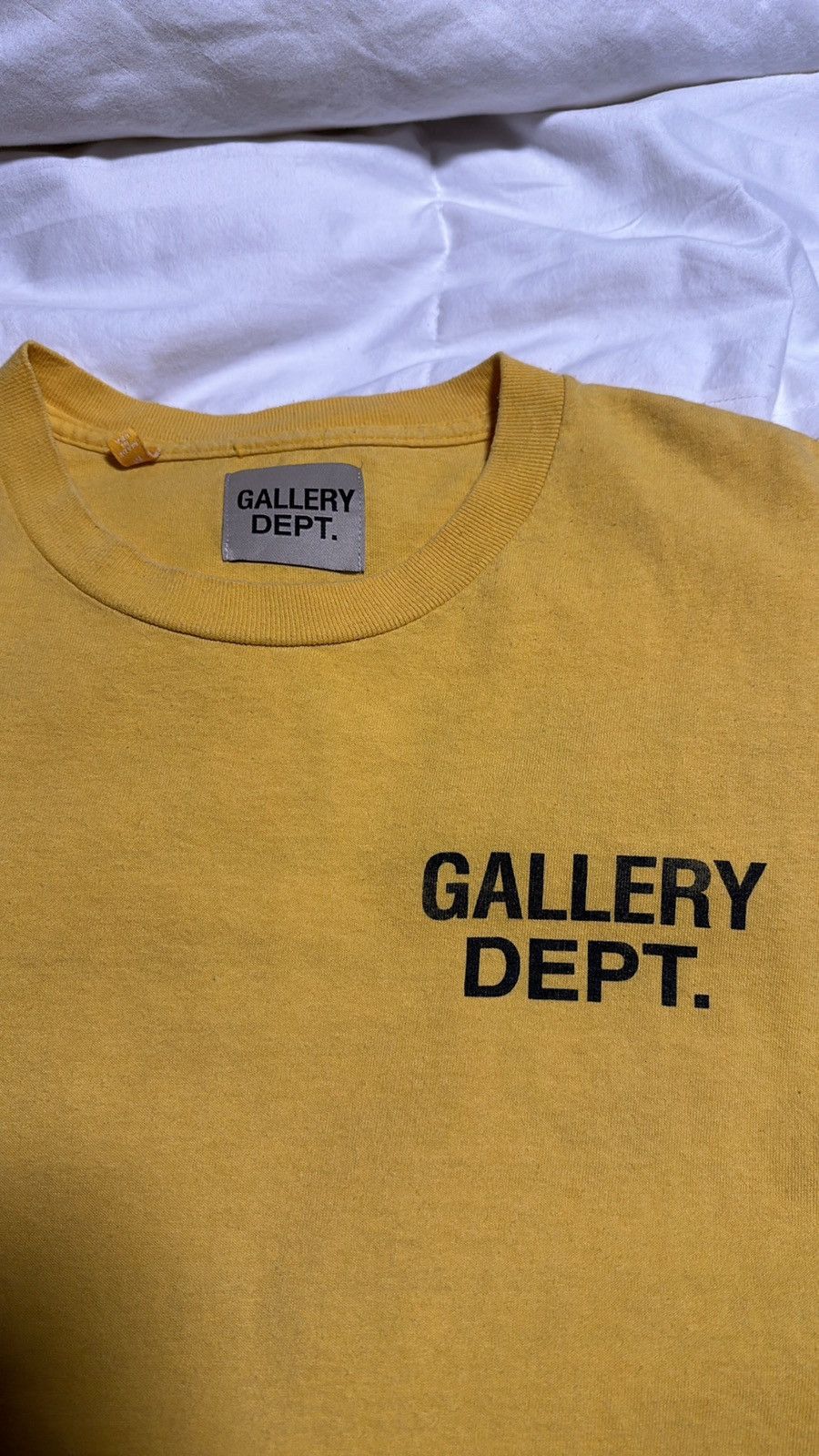 Gallery Dept. Gallery Dept. Vintage Souvenir Yellow T-Shirt Size US M / EU 48-50 / 2 - 3 Thumbnail
