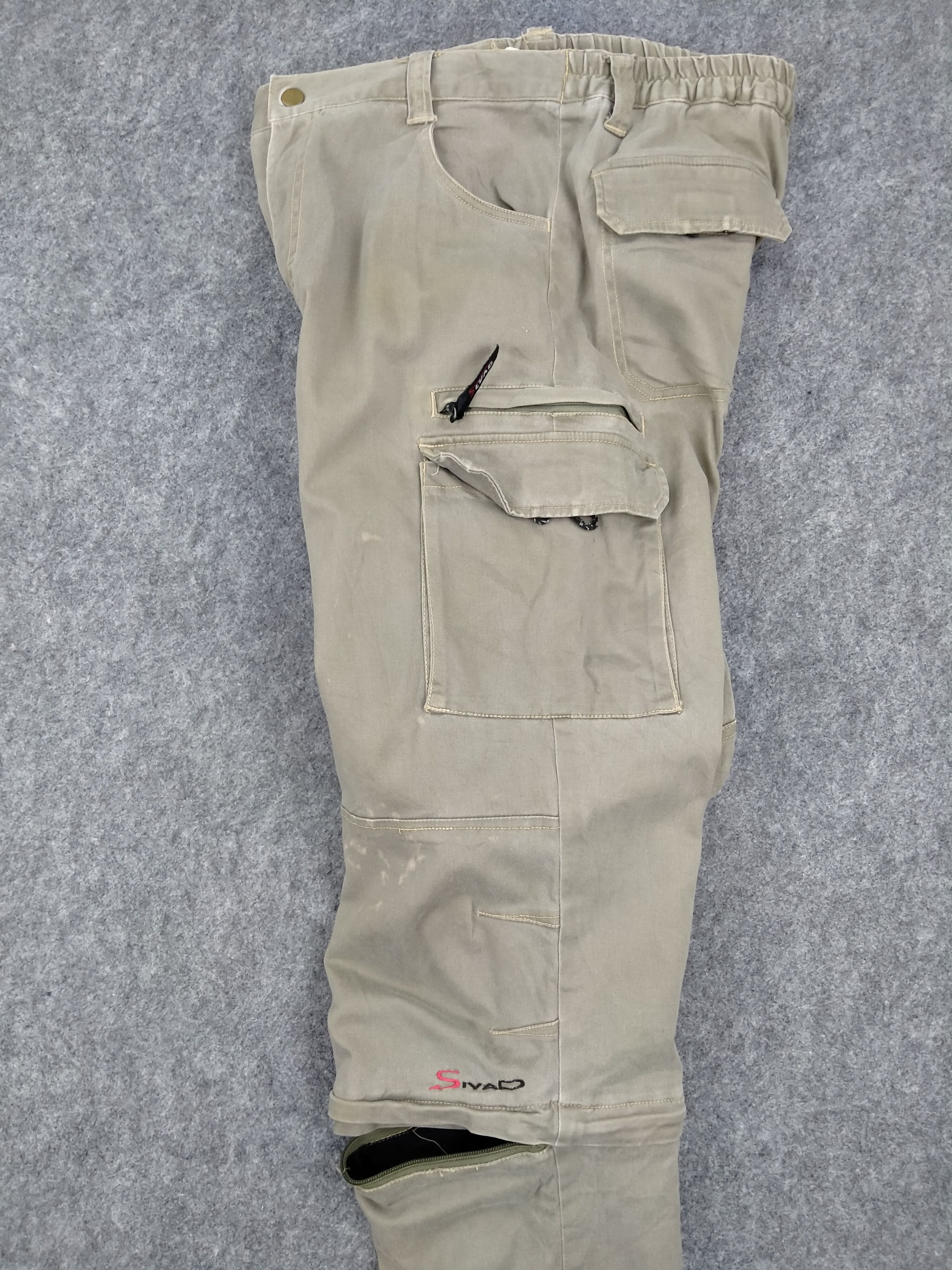 Japanese Brand Elastic/Drawstring Japanese Brand Cargo Pants 30x27 CP097 Size US 30 / EU 46 - 3 Thumbnail