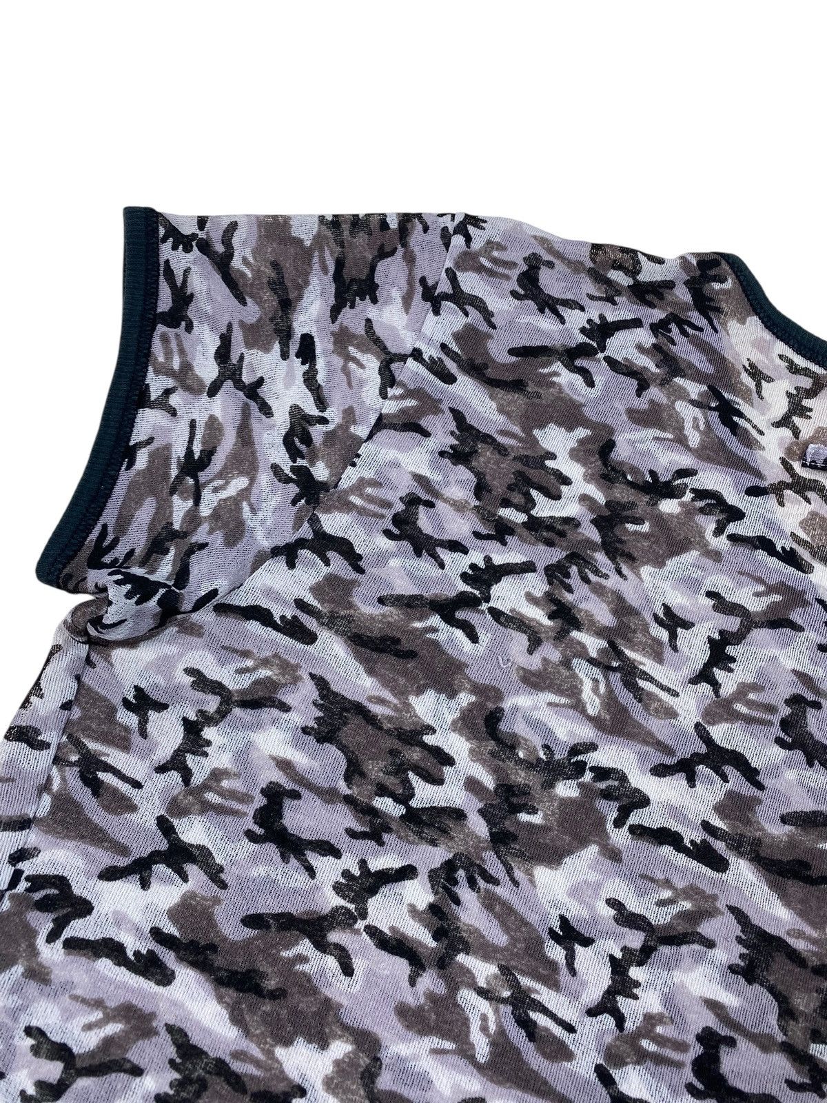 Jean Paul Gaultier Jean Paul Gaultier Camo Mesh Top Size US S / EU 44-46 / 1 - 17 Thumbnail