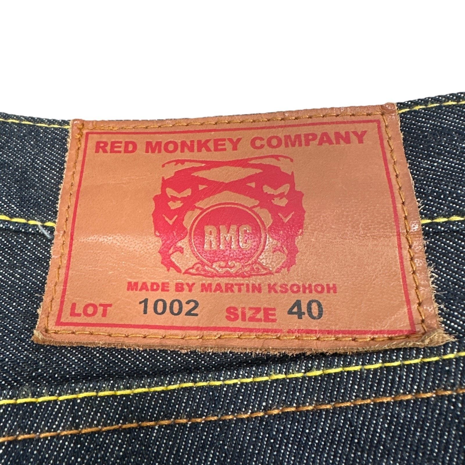 RMC Jeans Vintage Red Monkey RMC Baggy Loose Jeans Men’s 40 Blue Y2K Size US 40 / EU 56 - 6 Thumbnail