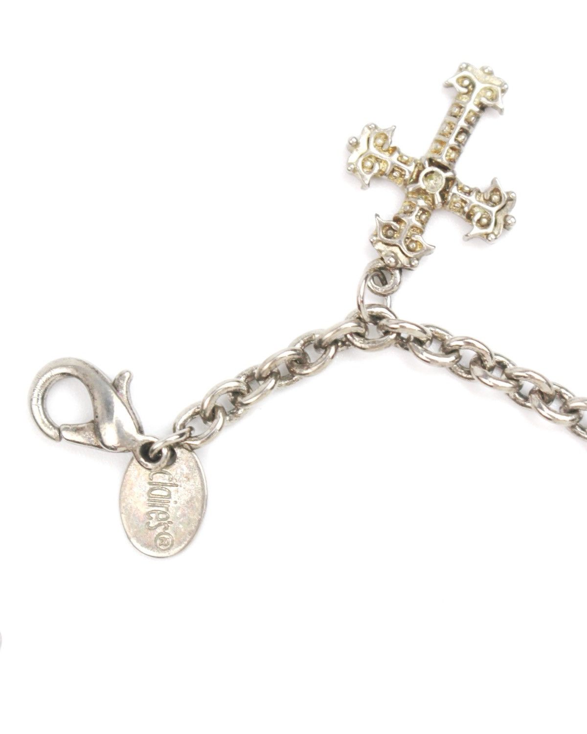 Hysteric Glamour 2000S CLAIRE’S ROMANTIC GOTH CROSS LINK BRACELET Size ONE SIZE - 3 Thumbnail