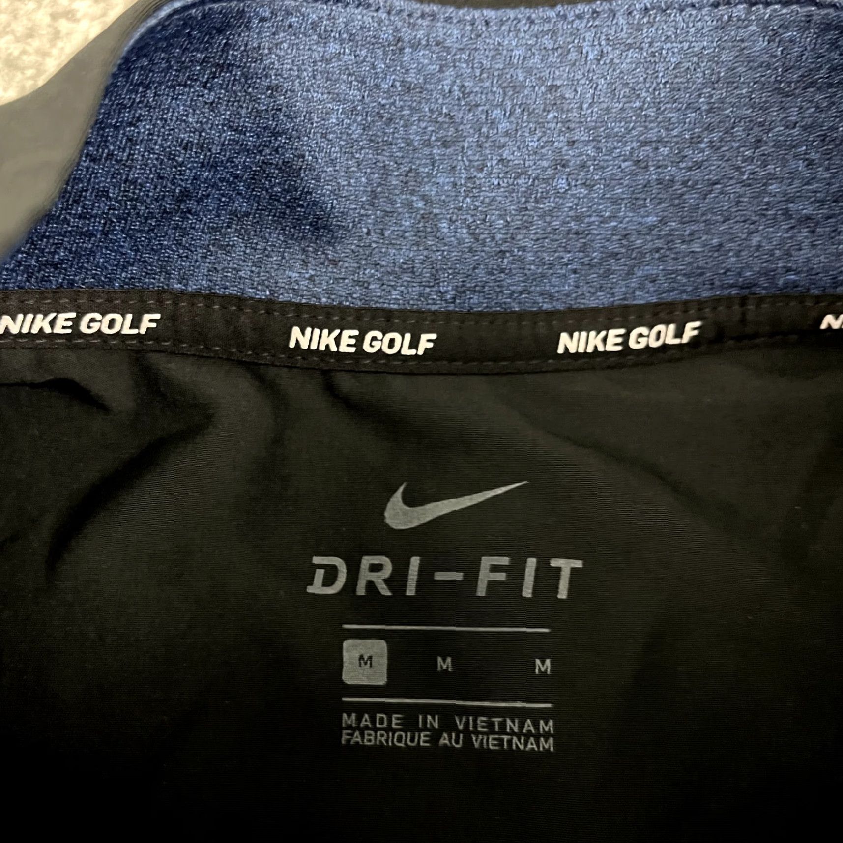 Nike Nike Jacket Men M Blue 2018 Ryder Cup Le Golf National France Quarter Zip Size US M / EU 48-50 / 2 - 4 Thumbnail