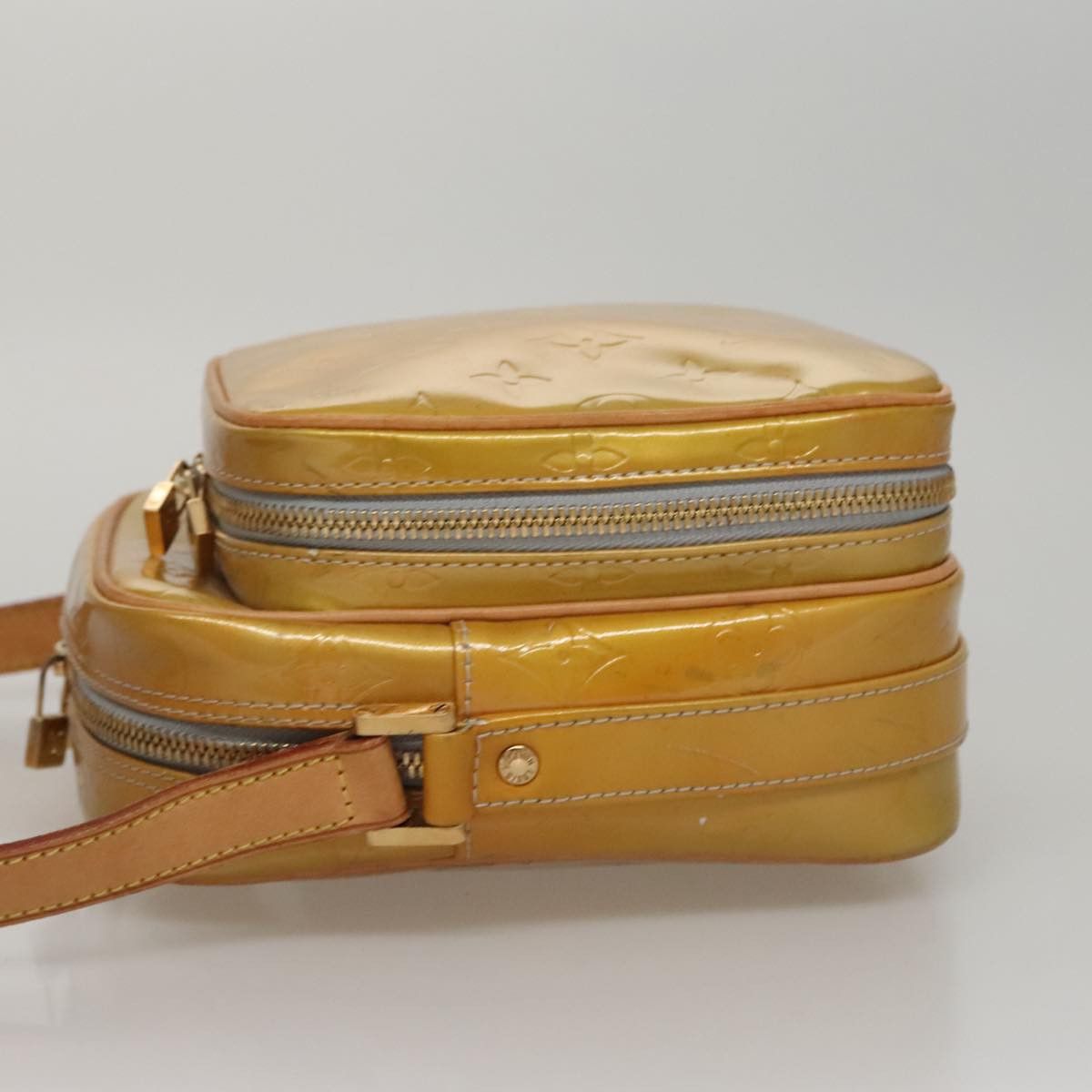 Louis Vuitton LOUIS VUITTON Monogram Vernis Wooster Shoulder Bag Gris Size ONE SIZE - 5 Thumbnail