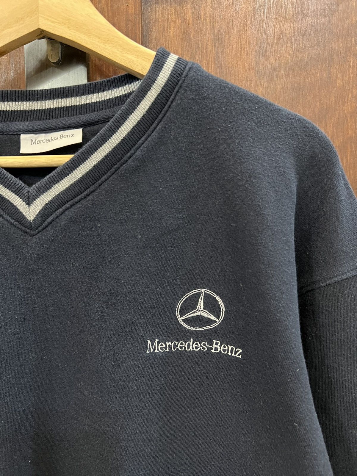 Mercedes-Benz Vintage Mercedes Benz Sweatshirt Size US M / EU 48-50 / 2 - 2 Thumbnail