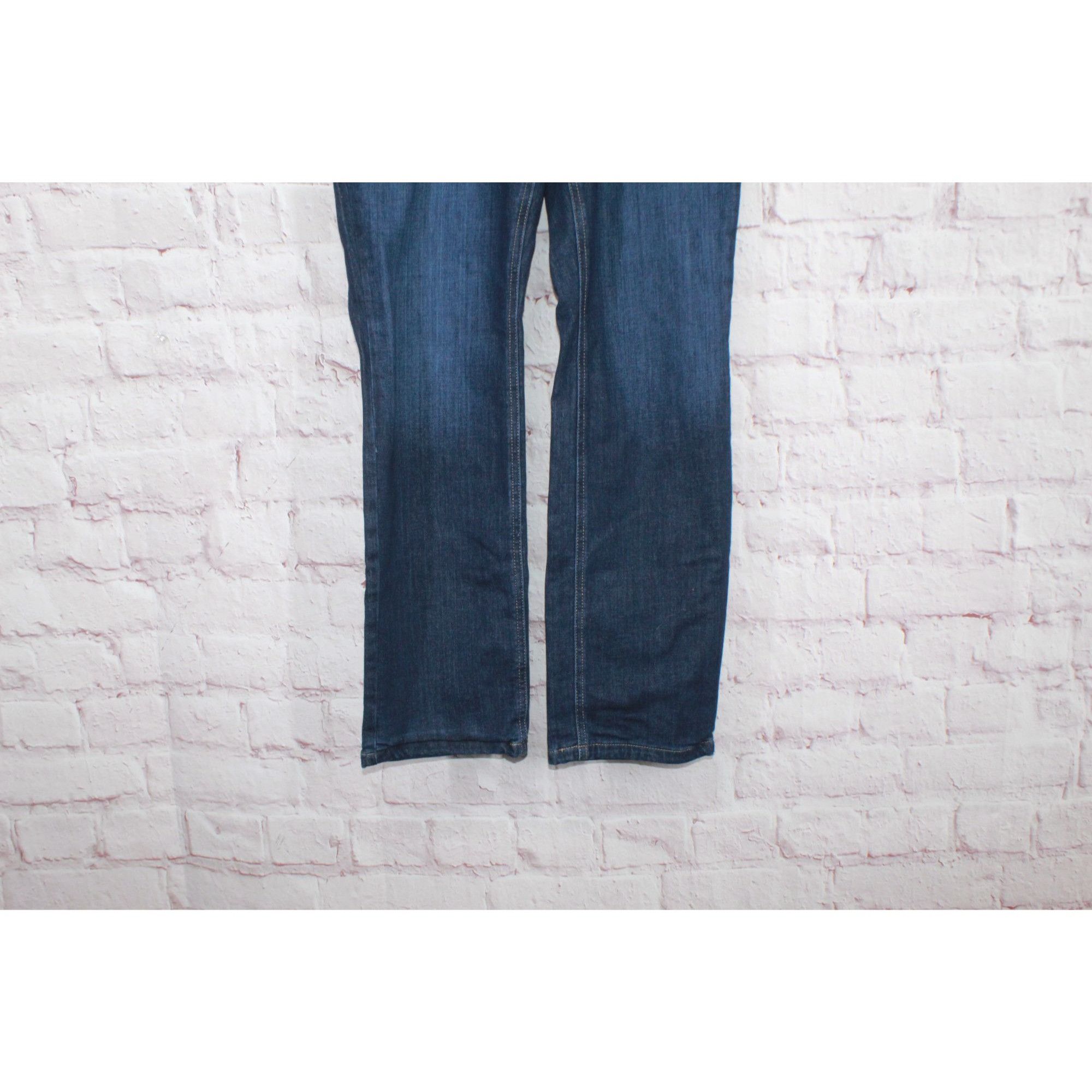 L.L. Bean LL Bean Women’s Lined Jeans Dark Wash Size 12 Size 34" / US 12 / IT 48 - 2 Thumbnail