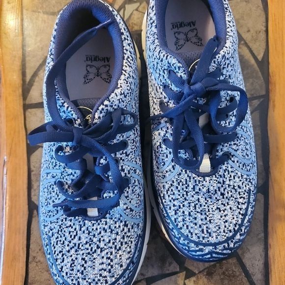 Designer Alegria Rok n Roll Blue Tie Sz. 38 (7.5-8) Sneakers Size US 7.5 / IT 37.5 - 2 Thumbnail