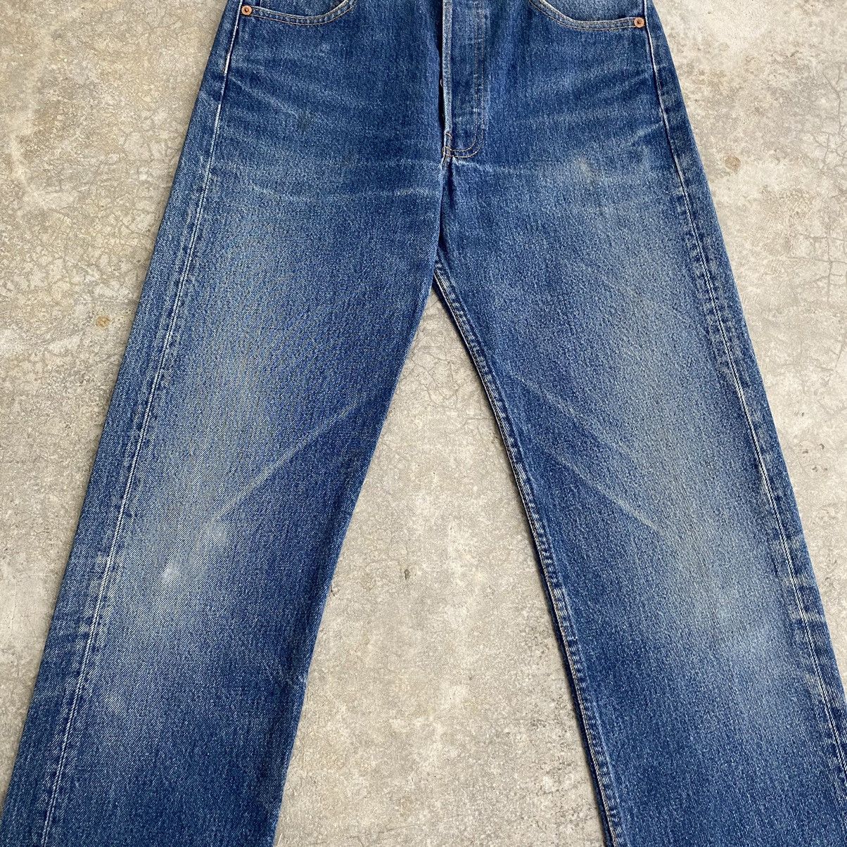 Levi's Size 29x32.5 Vintage 90’s Levis 501 Stonewashed Blue Jeans Size US 29 - 4 Thumbnail