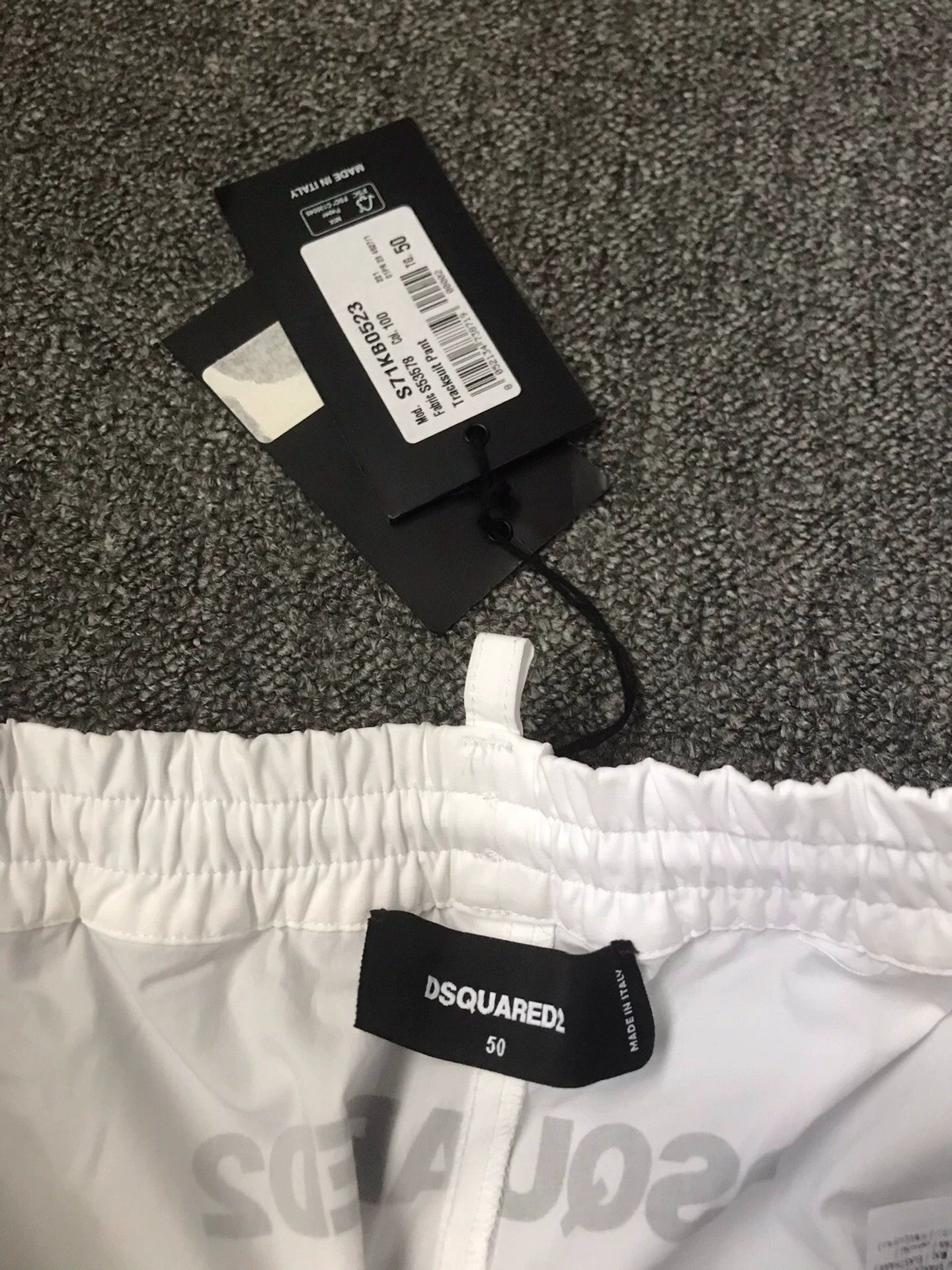 Dsquared2 D2 new color blocked warped fit pants 50 Size US 34 / EU 50 - 4 Thumbnail