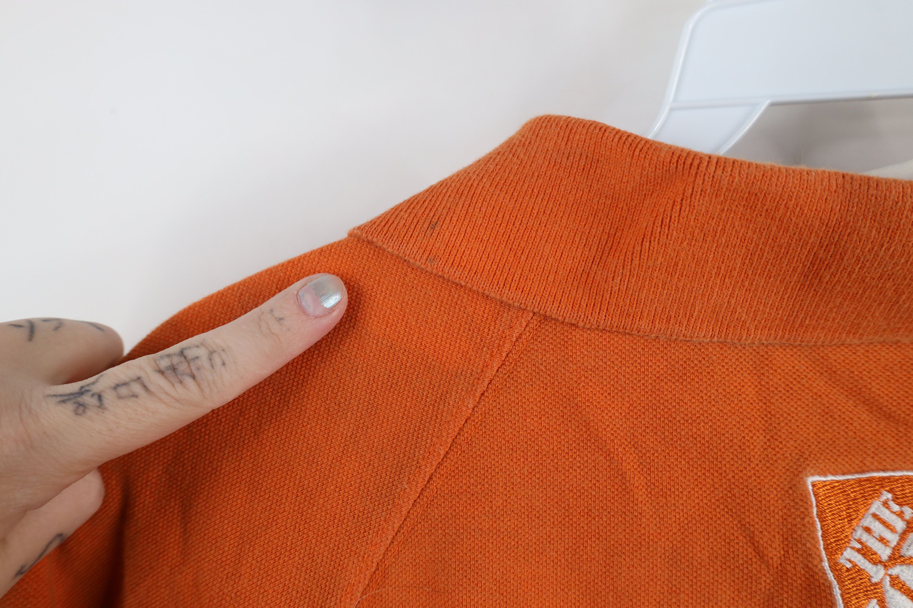 Vintage Vintage NASCAR Out Tony Stewart Racing Polo Shirt Orange Size US XL / EU 56 / 4 - 12 Thumbnail