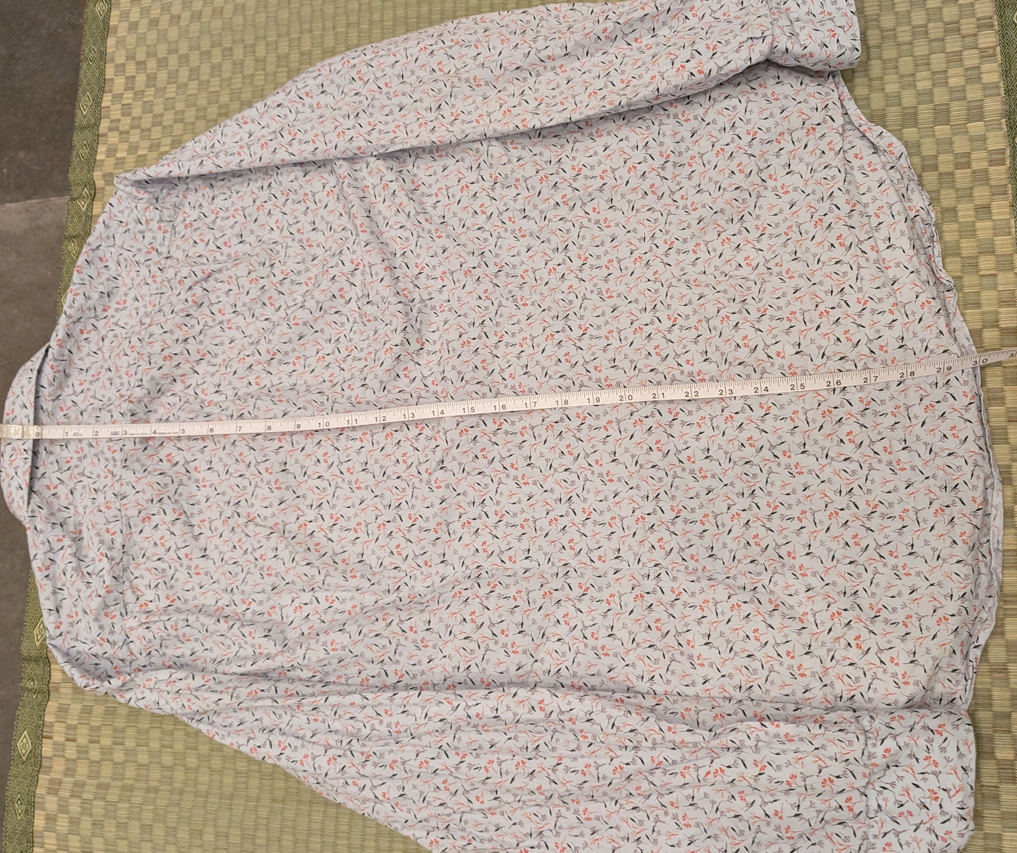 Paul Smith Paul Smith Floral Button Up Shirt Soho Made in Italy Size US L / EU 52-54 / 3 - 6 Thumbnail