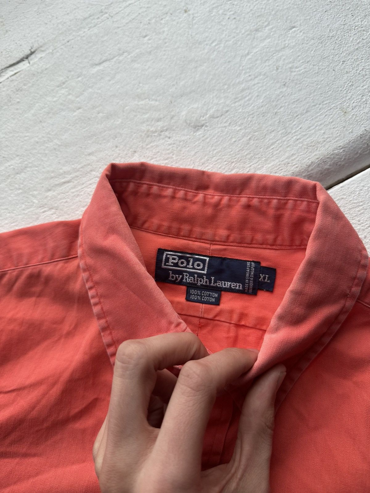 Other 🚨 VNTG Y2K Polo Ralph Lauren Shirt flannel RARE long SLEEVE Size US XL / EU 56 / 4 - 6 Thumbnail