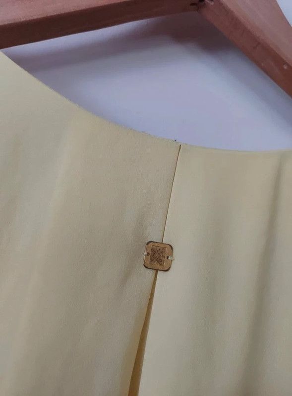 Vintage Biba yellow dress XL Size XL / US 12-14 / IT 48-50 - 5 Thumbnail