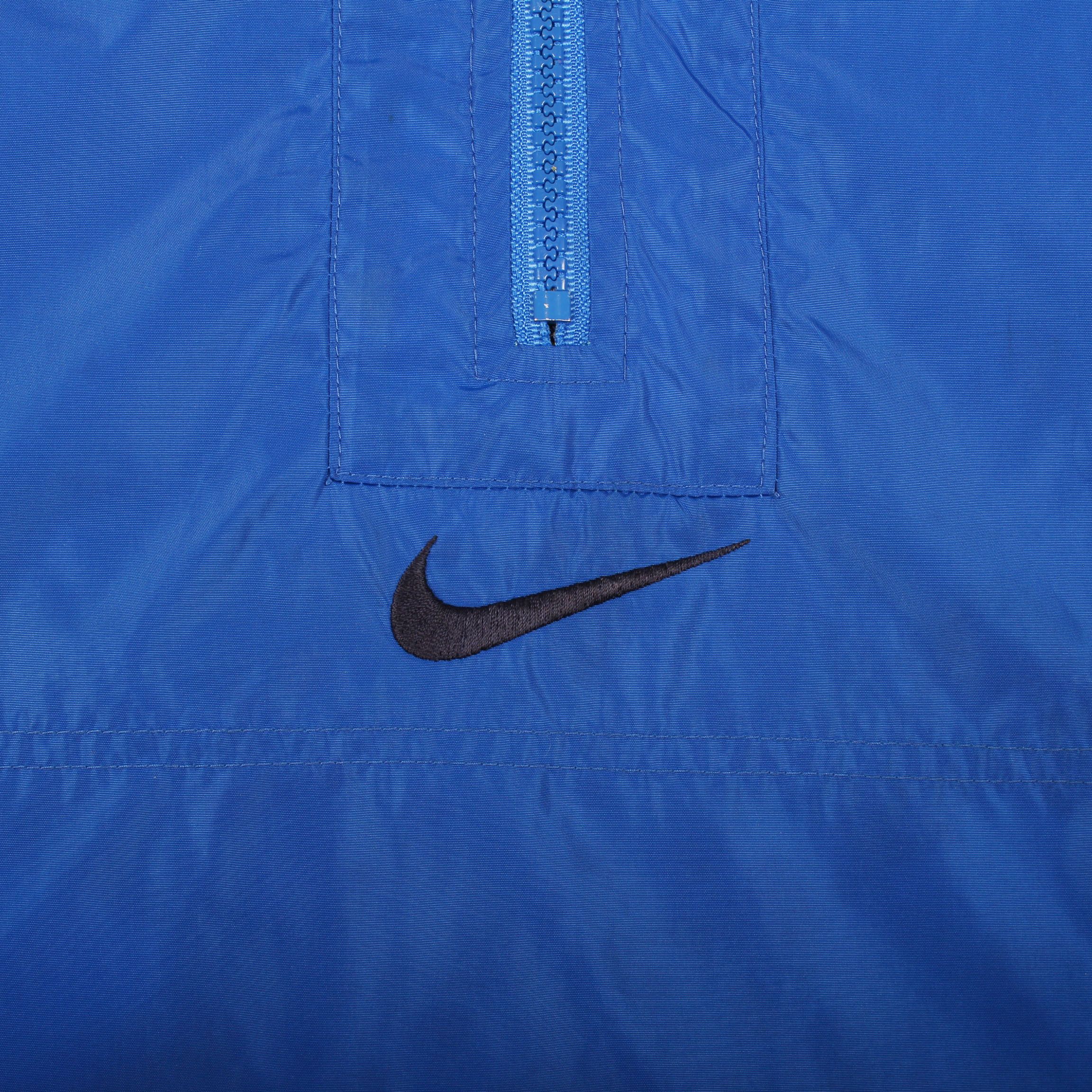 Nike Nike Windbreaker Jacket Half Zip Hooded Pullover 90s Size US M / EU 48-50 / 2 - 5 Thumbnail