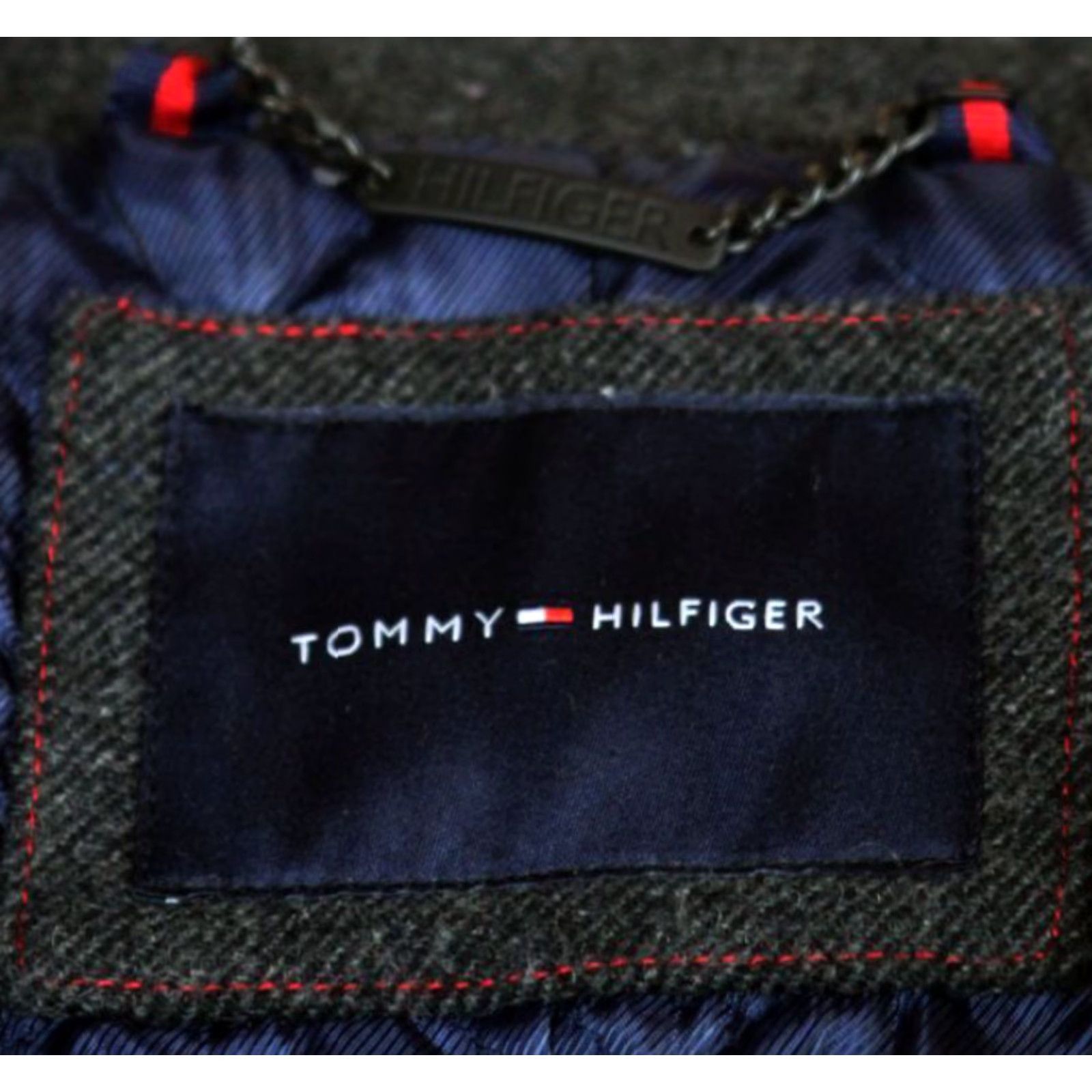 Tommy Hilfiger Tommy Hilfiger Wool Blend Top Coat Charcoal Grey Large L Men’s Coat Mens Wool Blend Top Coat Charcoal Grey Large L Tommy Hilfiger Coat Size US L / EU 52-54 / 3 - 6 Thumbnail