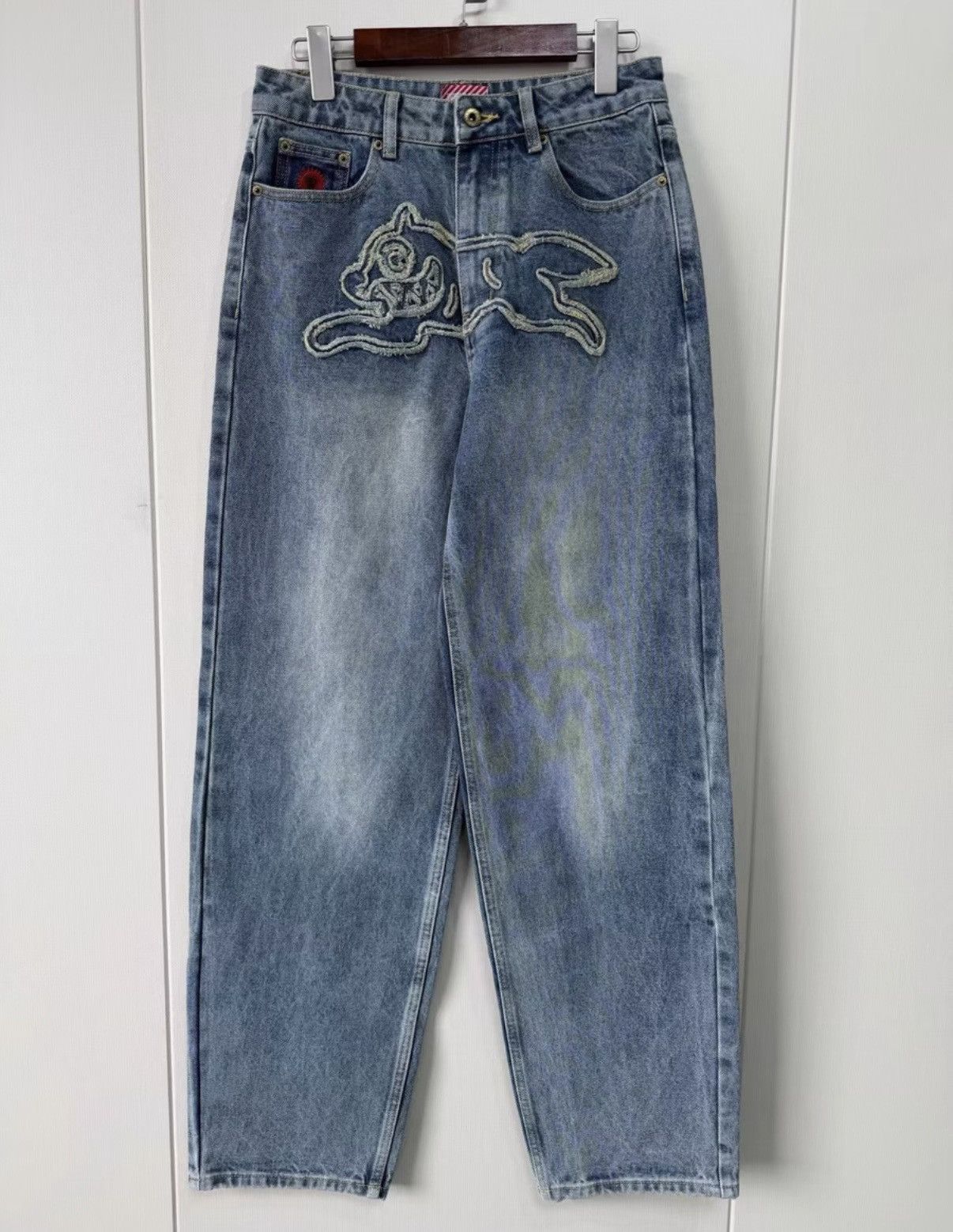 Billionaire Boys Club Billionaire Boys Club BBC Flying Dog Jeans Size US 32 / EU 48 - 3 Thumbnail