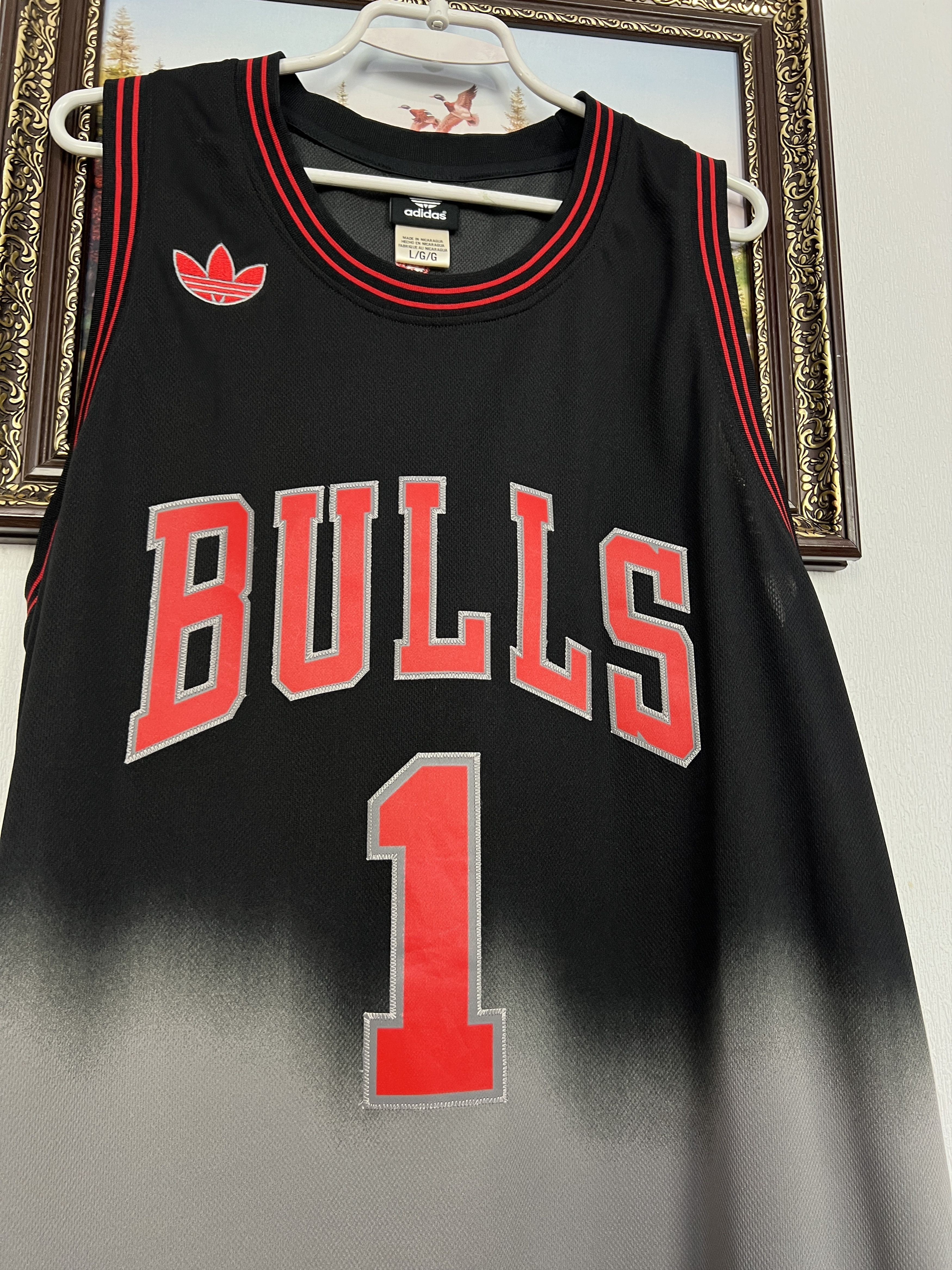 Adidas Chicago Bulls Derrick Rose #1 Limited Edition NBA Jersey Size US L / EU 52-54 / 3 - 4 Thumbnail