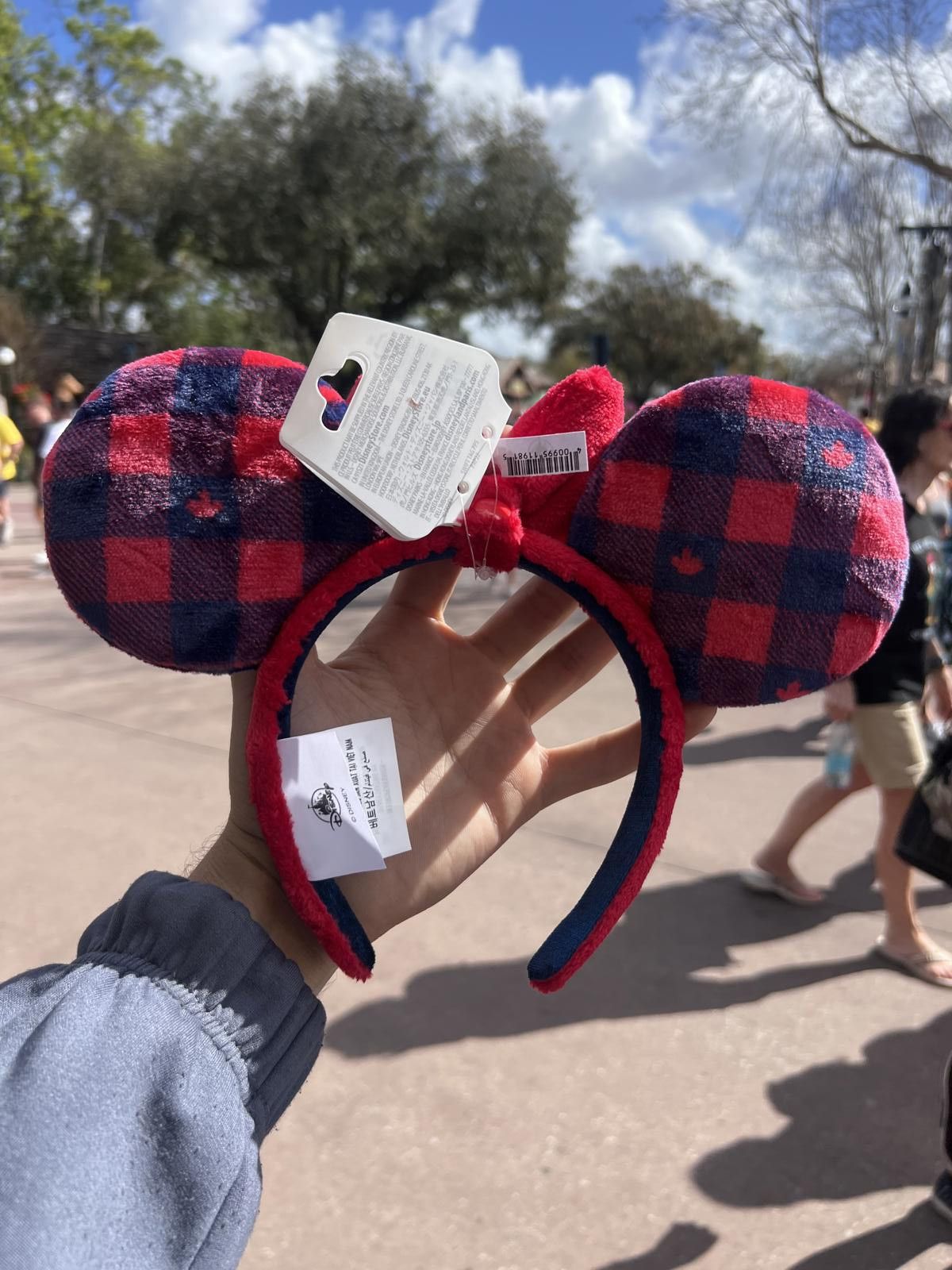 Other EXCLUSIVE Disney Parks x Epcot "Poutine is my Routine" Ears Size ONE SIZE - 2 Thumbnail