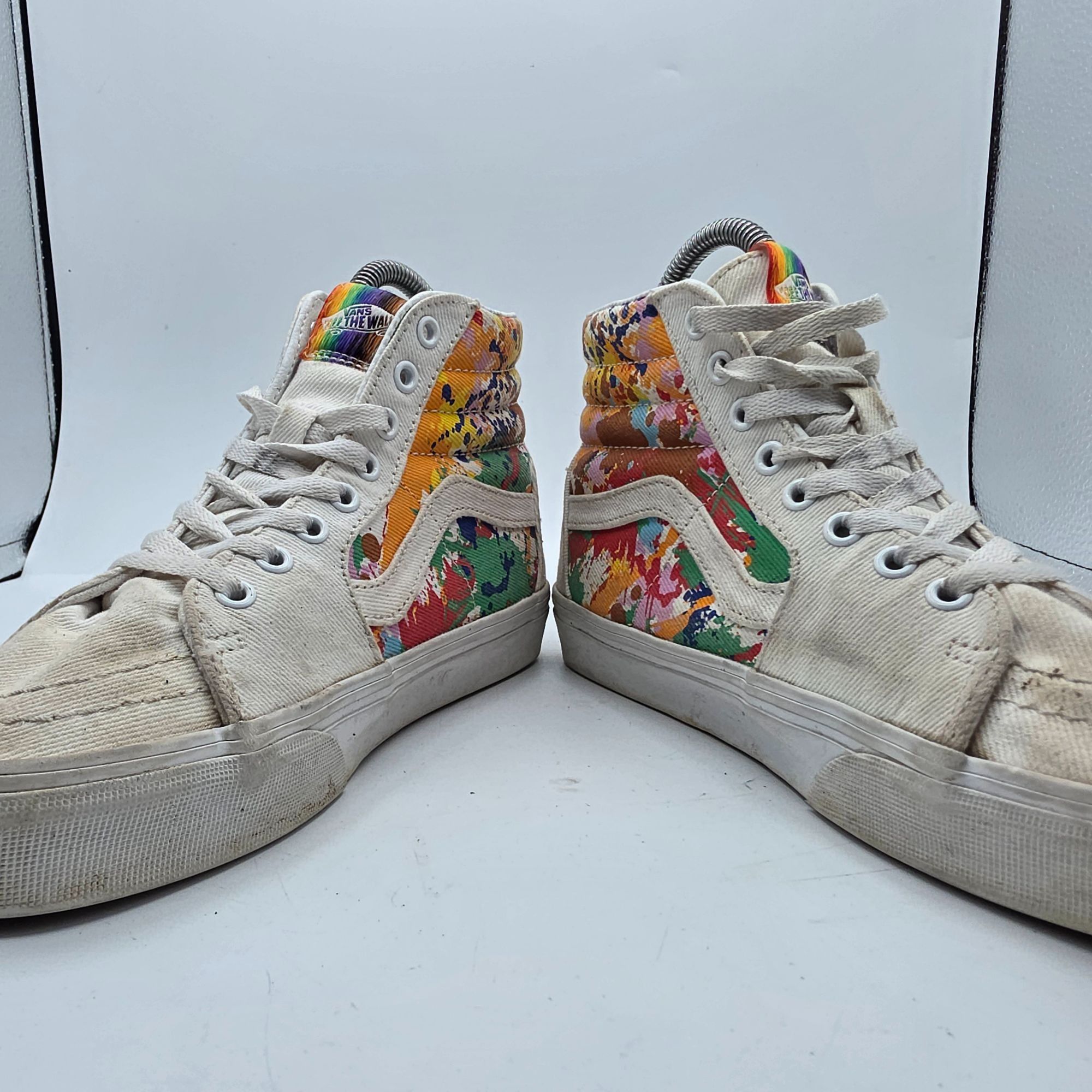Vans Vans Sk8-Hi Together As Ourselves Womens Size 8.5 White Snea Size US 8.5 / IT 38.5 - 2 Thumbnail