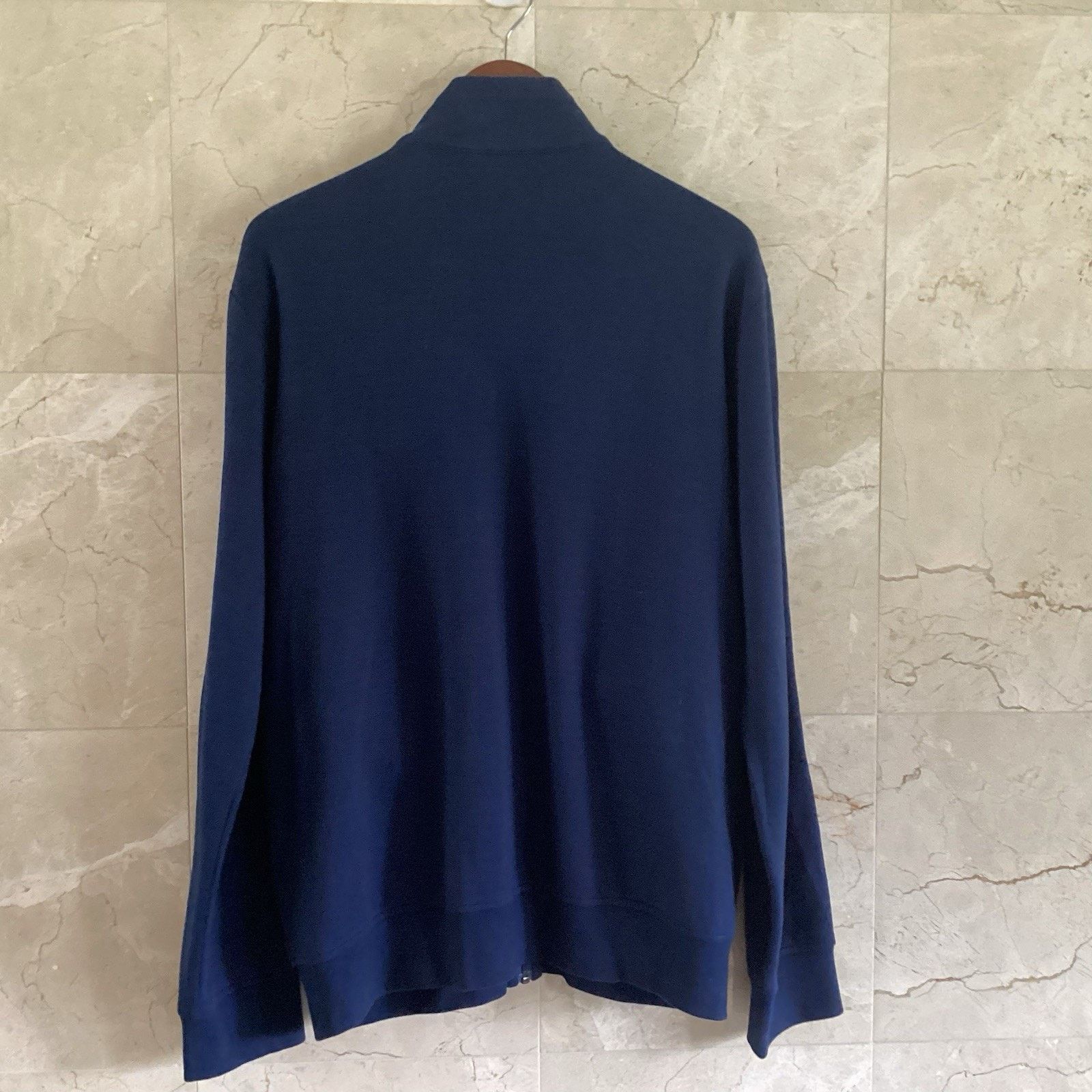 Vilebrequin Vilebrequin Zip Track Jacket M Navy Minimalist Streetwear Size US M / EU 48-50 / 2 - 6 Thumbnail