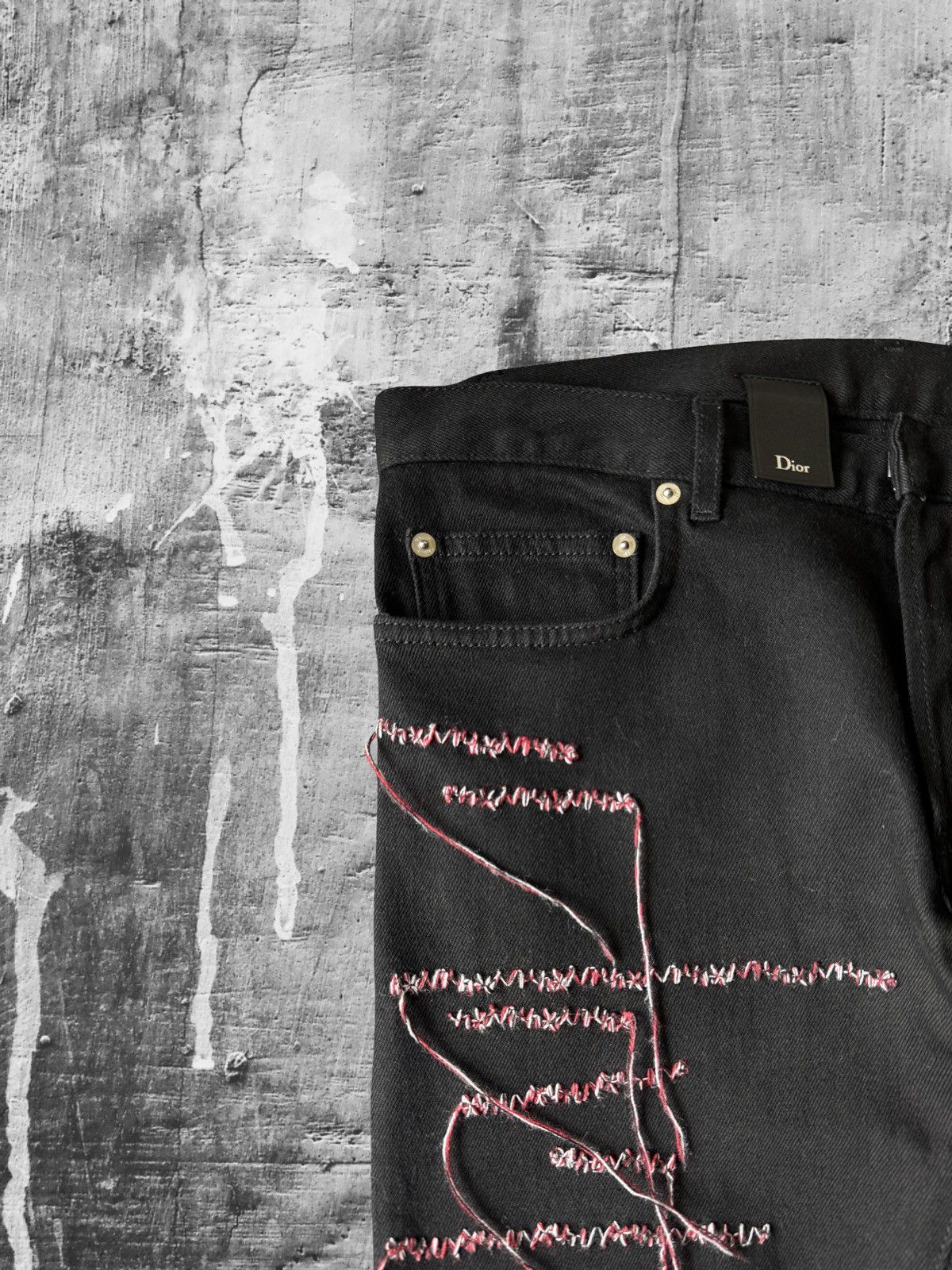 Dior FW16 Thread Denim Size US 31 - 4 Thumbnail