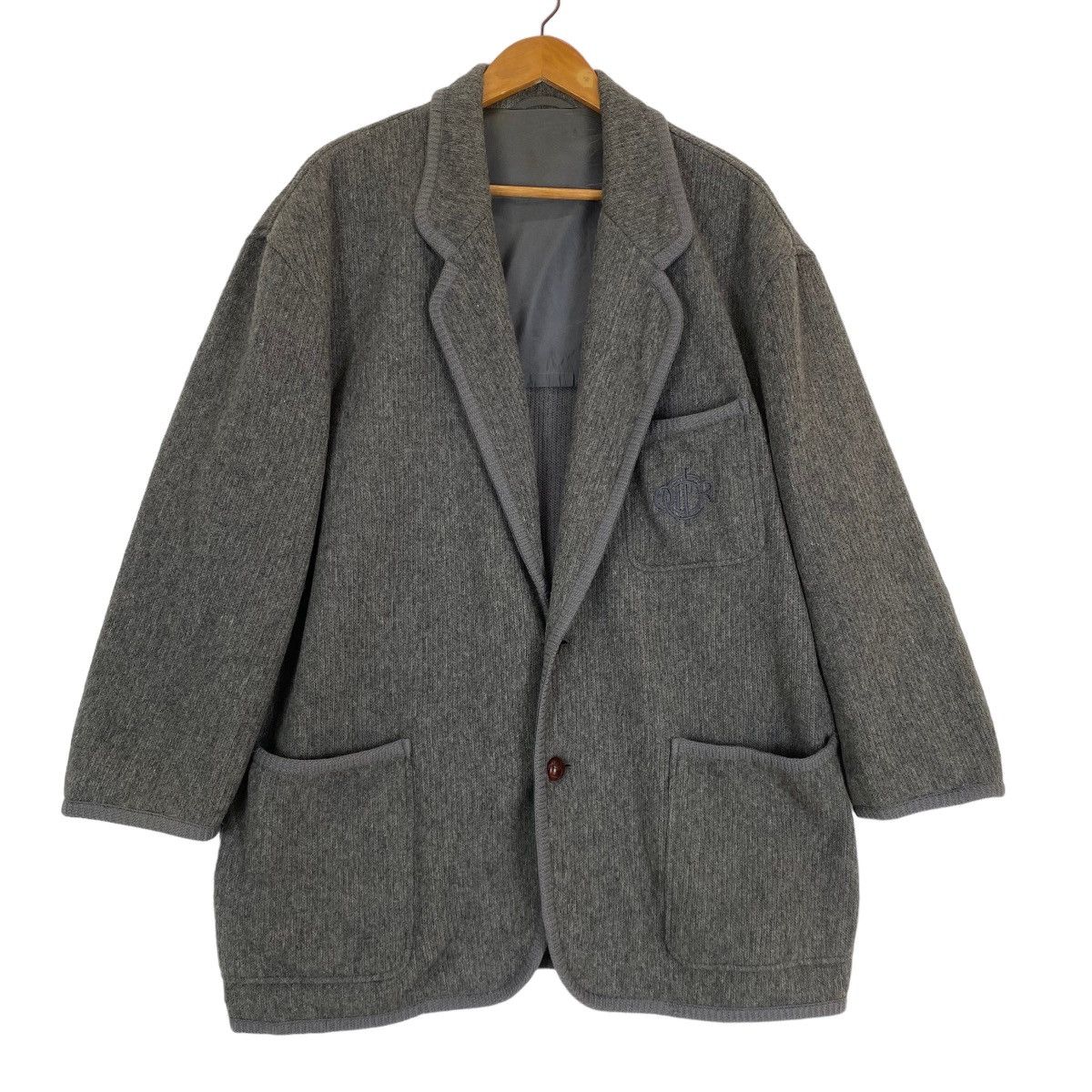 Christian Dior Monsieur Christian Dior Monsieur wool oversize jacket Size US L / EU 52-54 / 3 - 2 Thumbnail