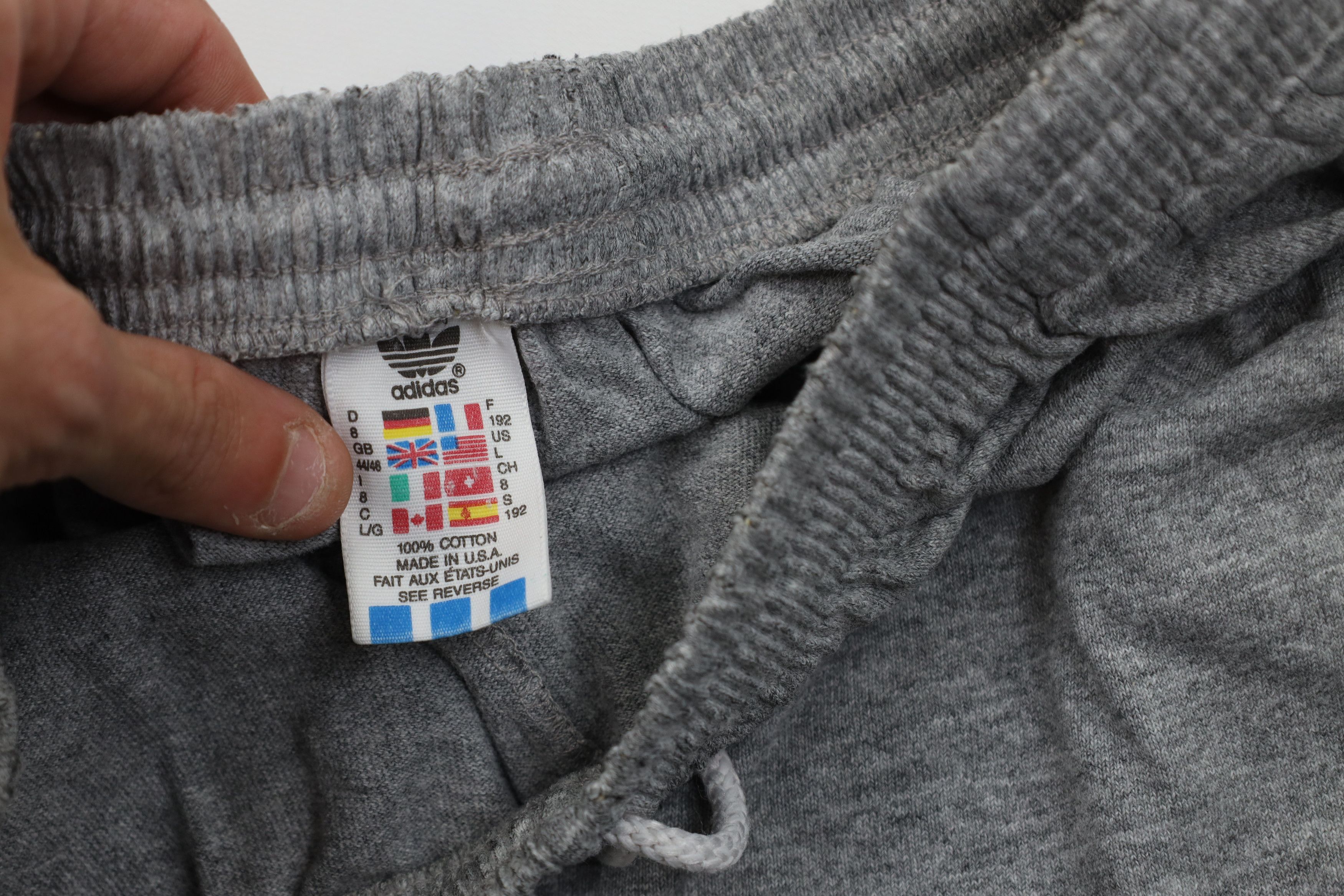 Adidas Vintage 90s Adidas Sport Spell Out Above Knee Shorts USA Size US 34 / EU 50 - 8 Thumbnail
